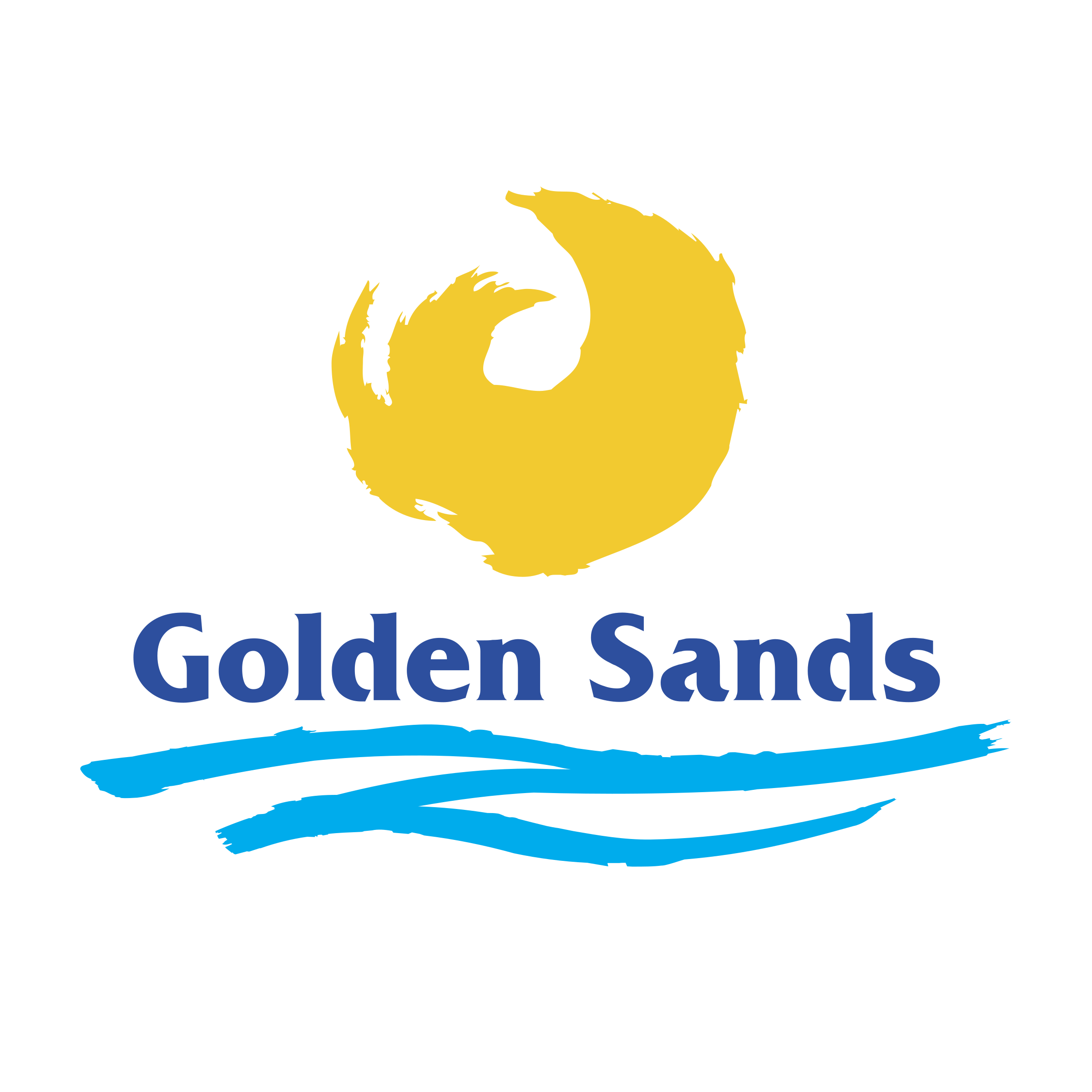 Golden Sands Logo PNG Transparent & SVG Vector Freebie Supply
