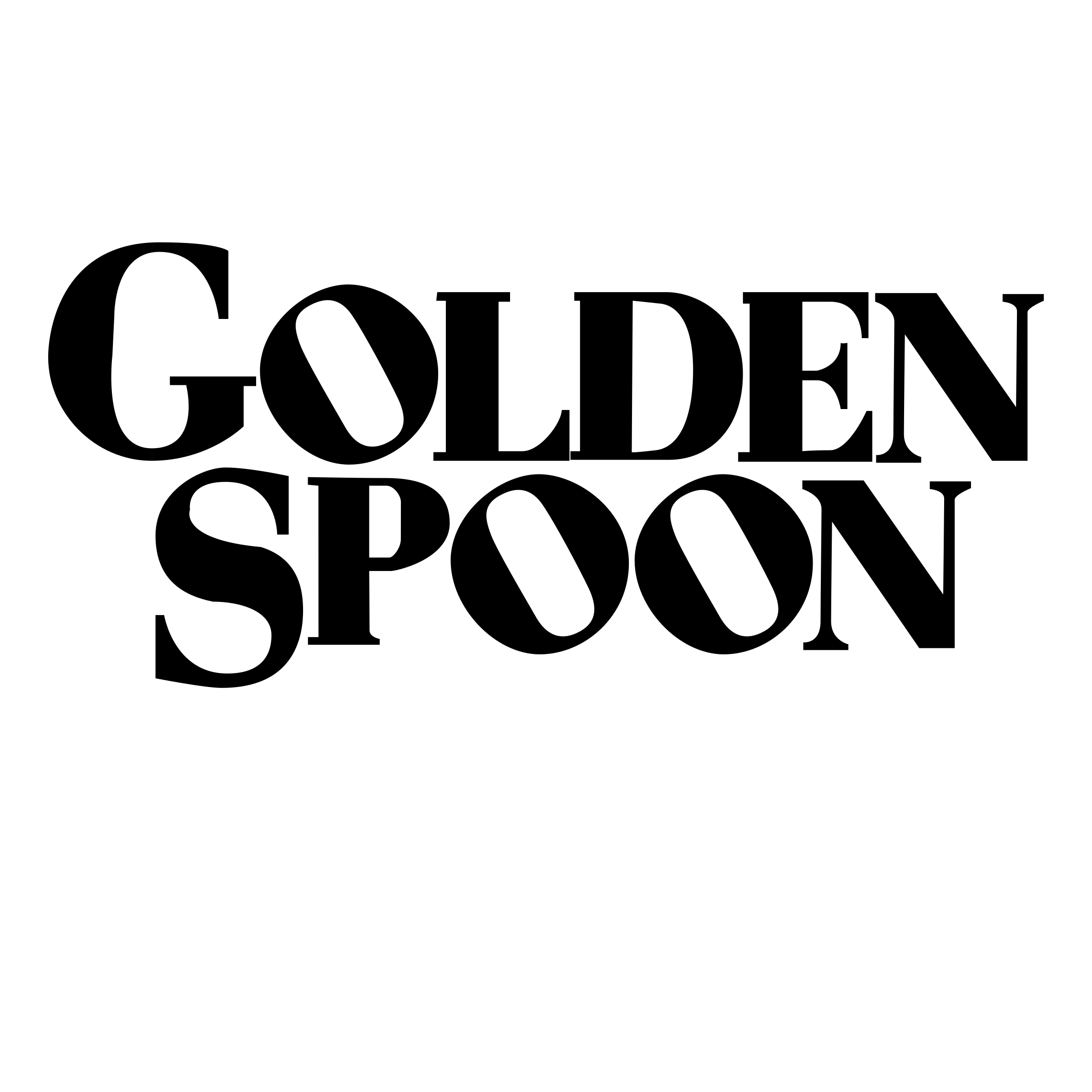 Golden Spoon Logo PNG Transparent & SVG Vector Freebie Supply