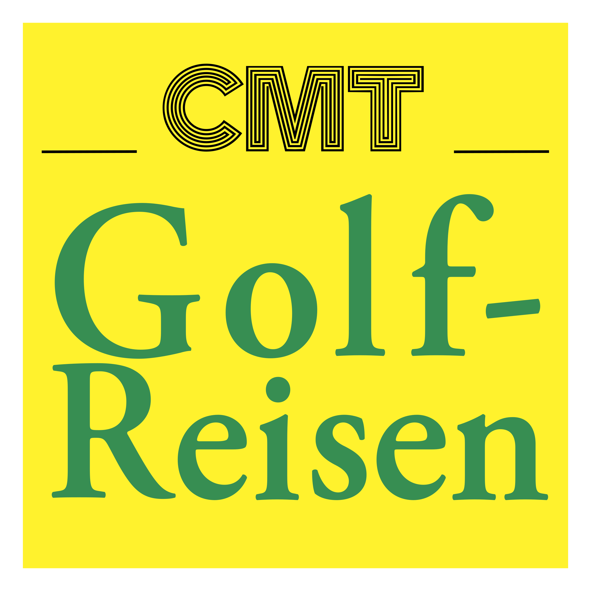 Golf Reisen Logo png transparent