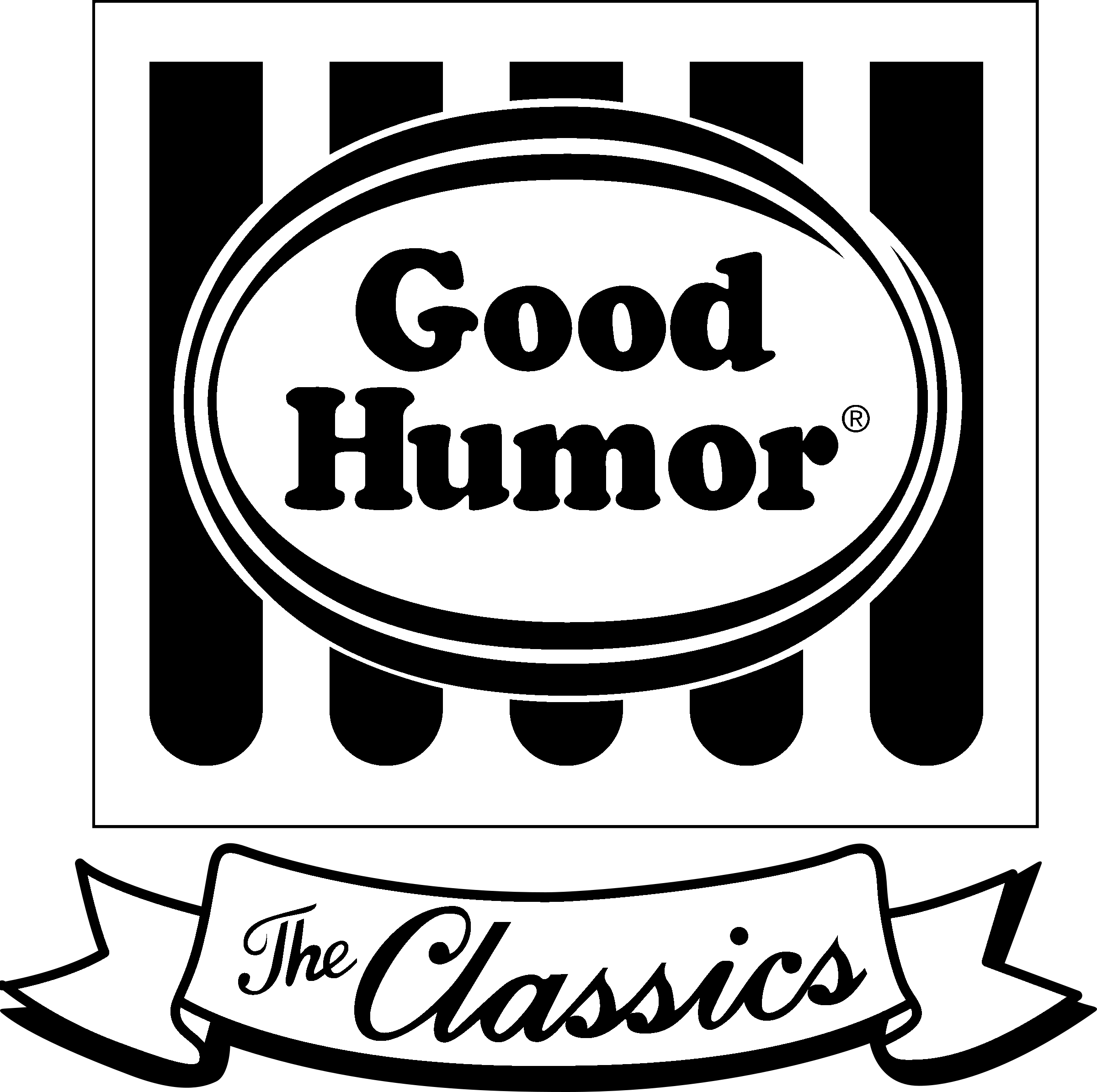 Good Humor 1 Logo black and white
