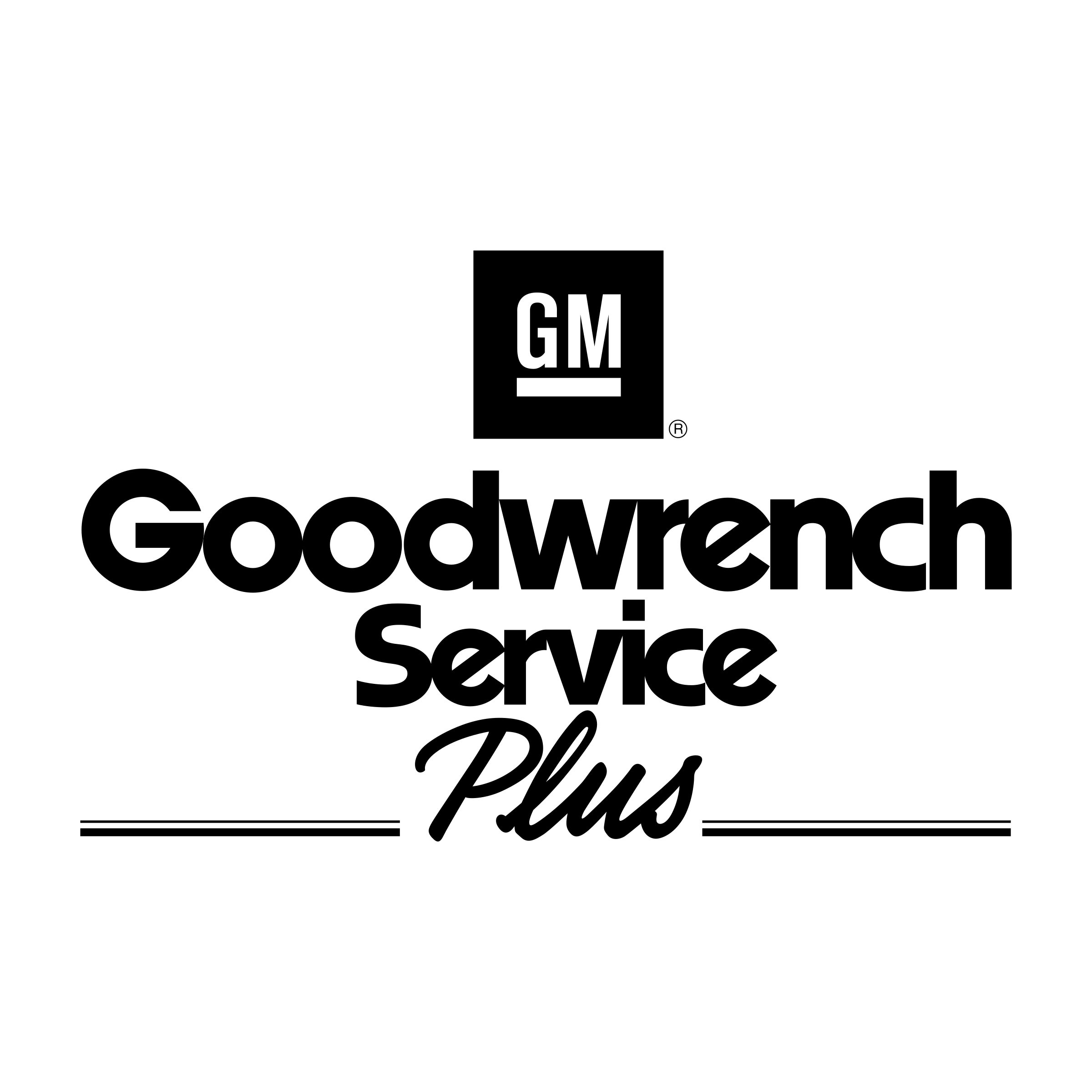 Goodwrench Service Plus Logo png transparent