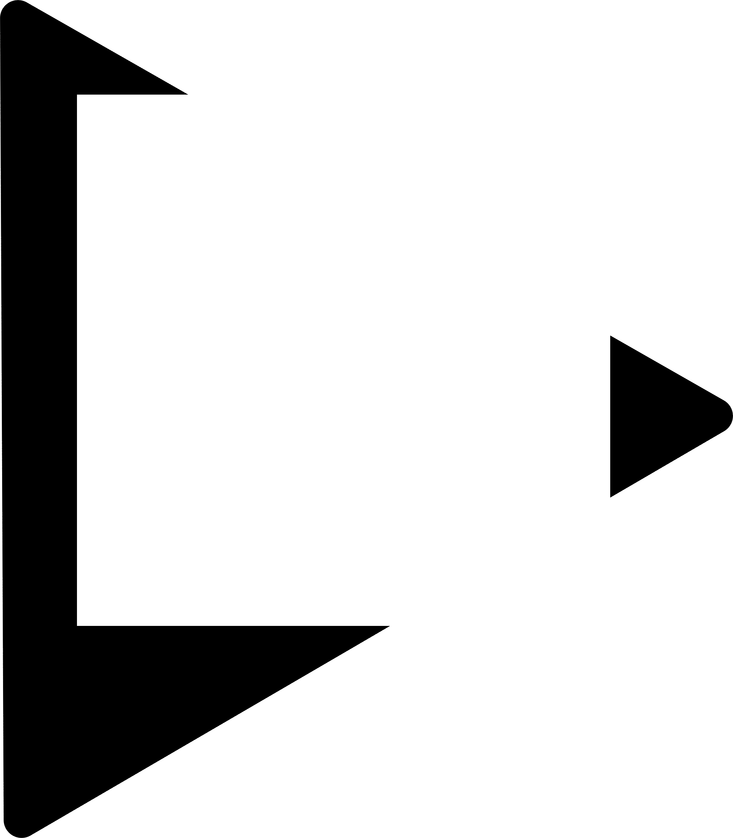 Google Play Newstand  Logo black and white