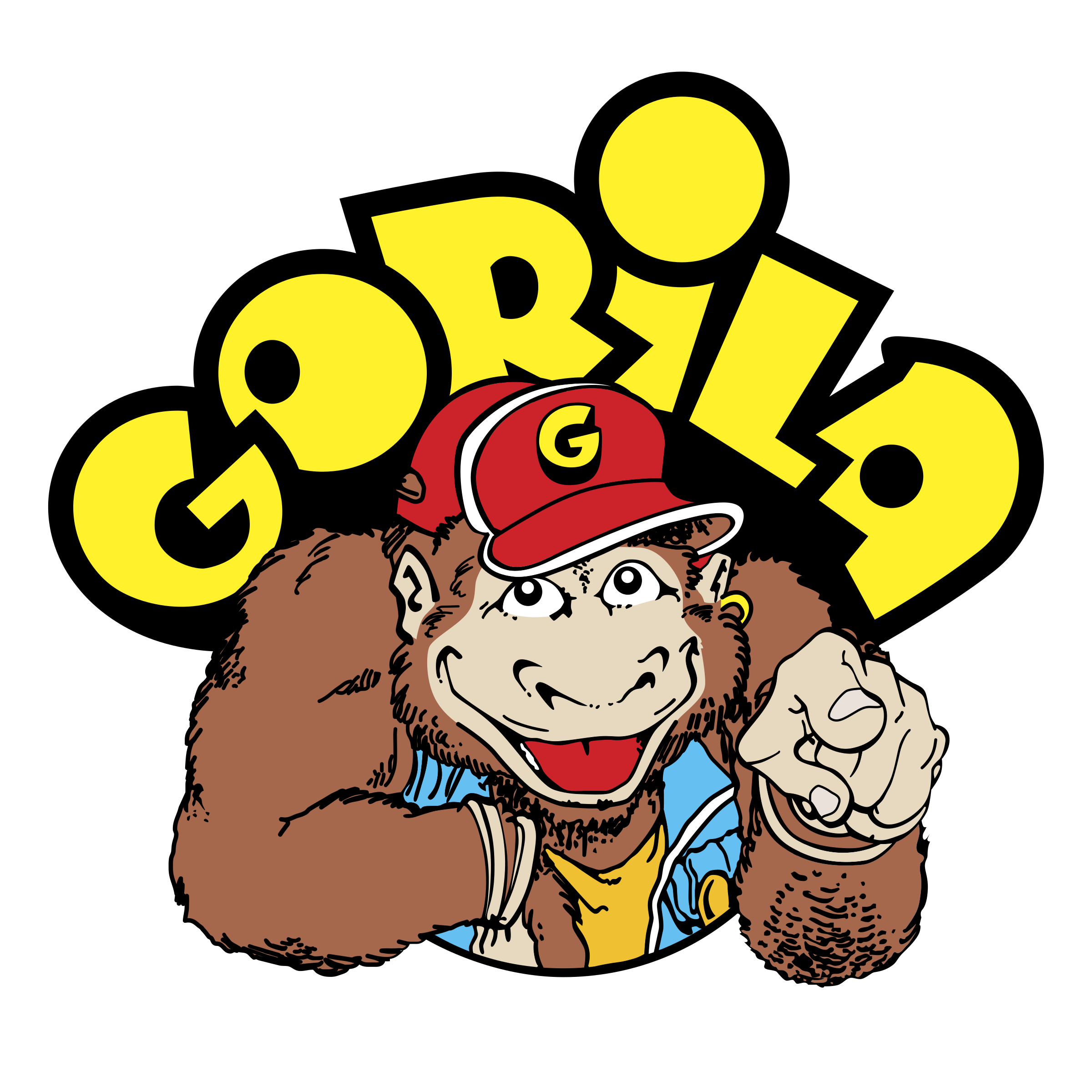 Gorila Logo png transparent