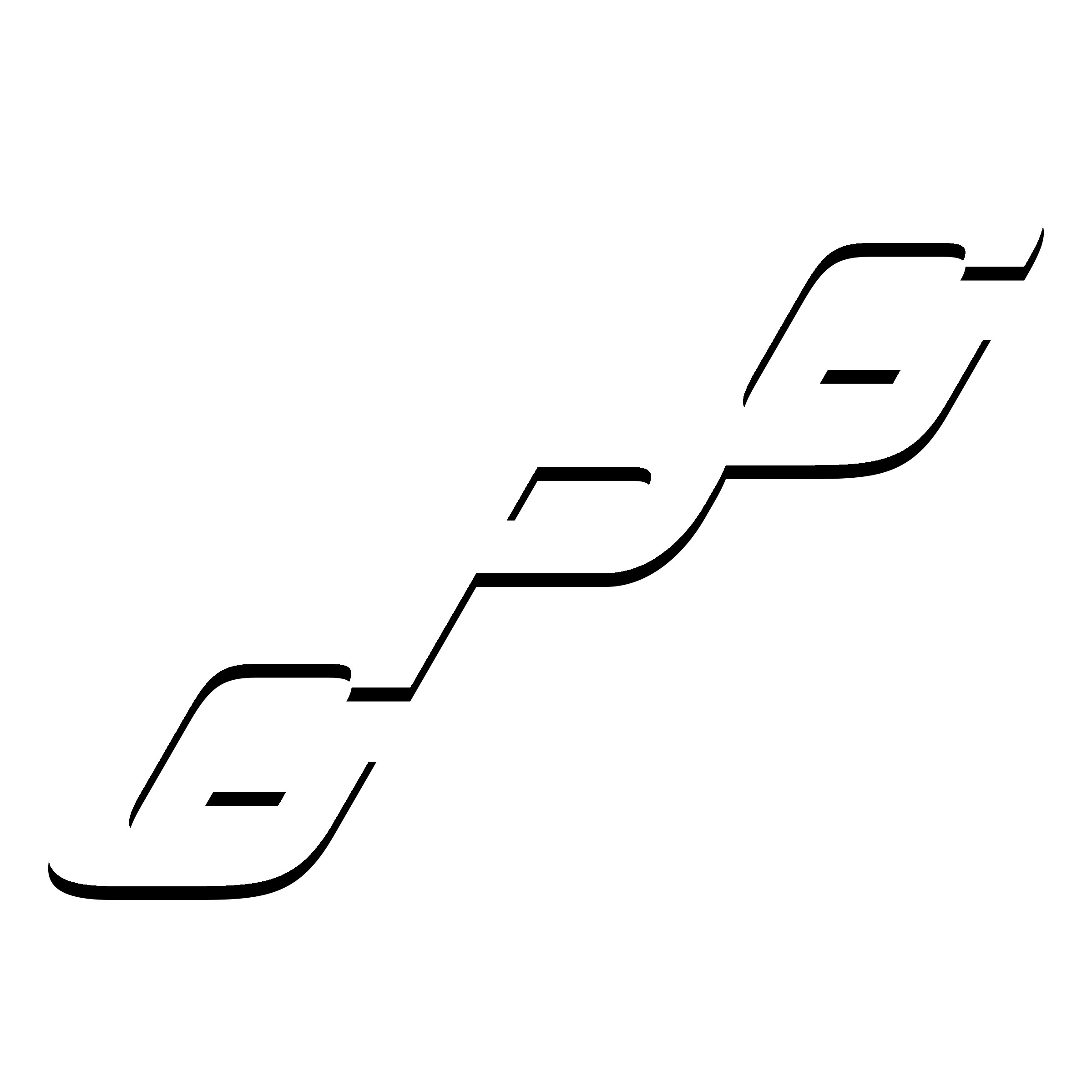 GPG Logo black and white