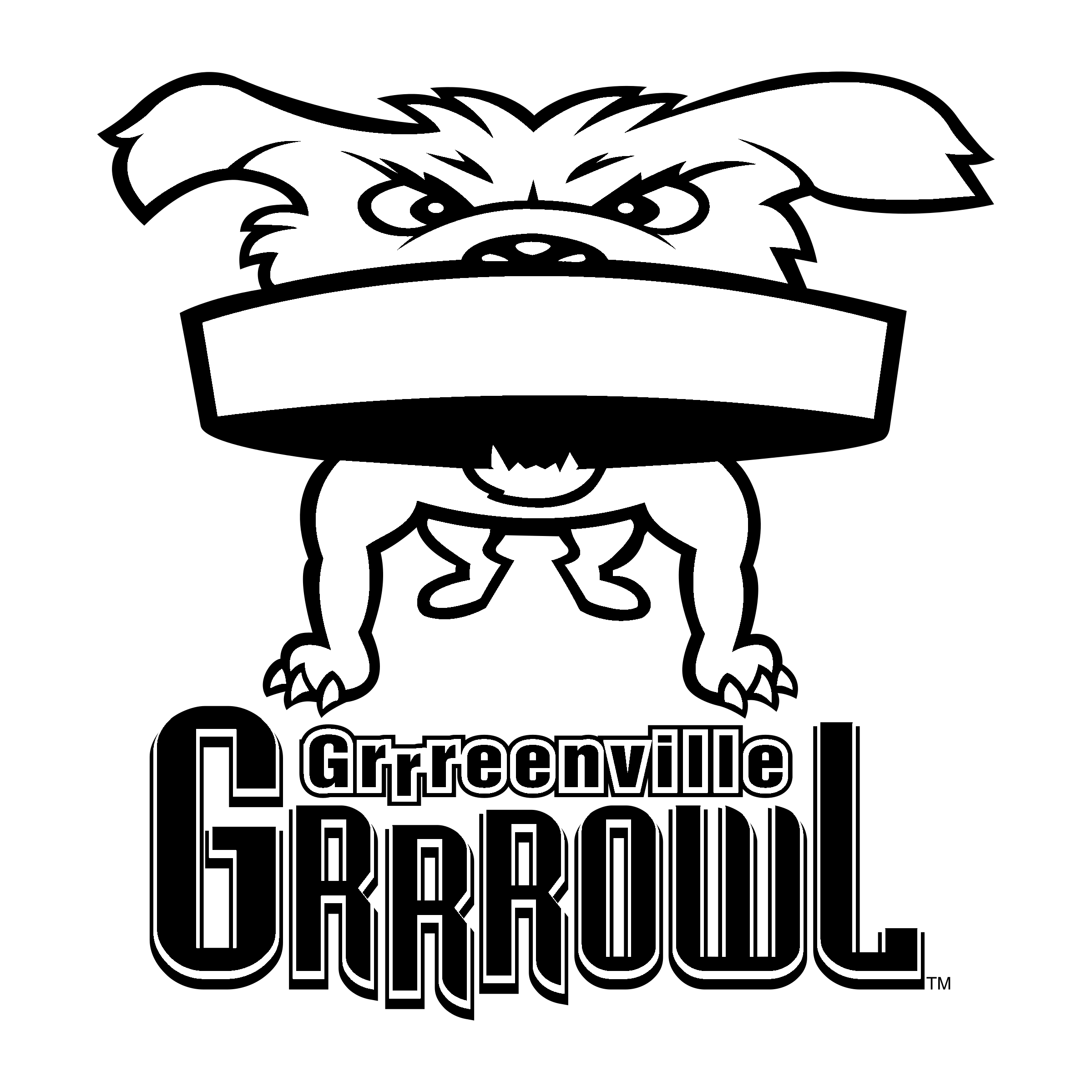 Greenville Grrrowl Logo Png Transparent Svg Vector Freebie Supply