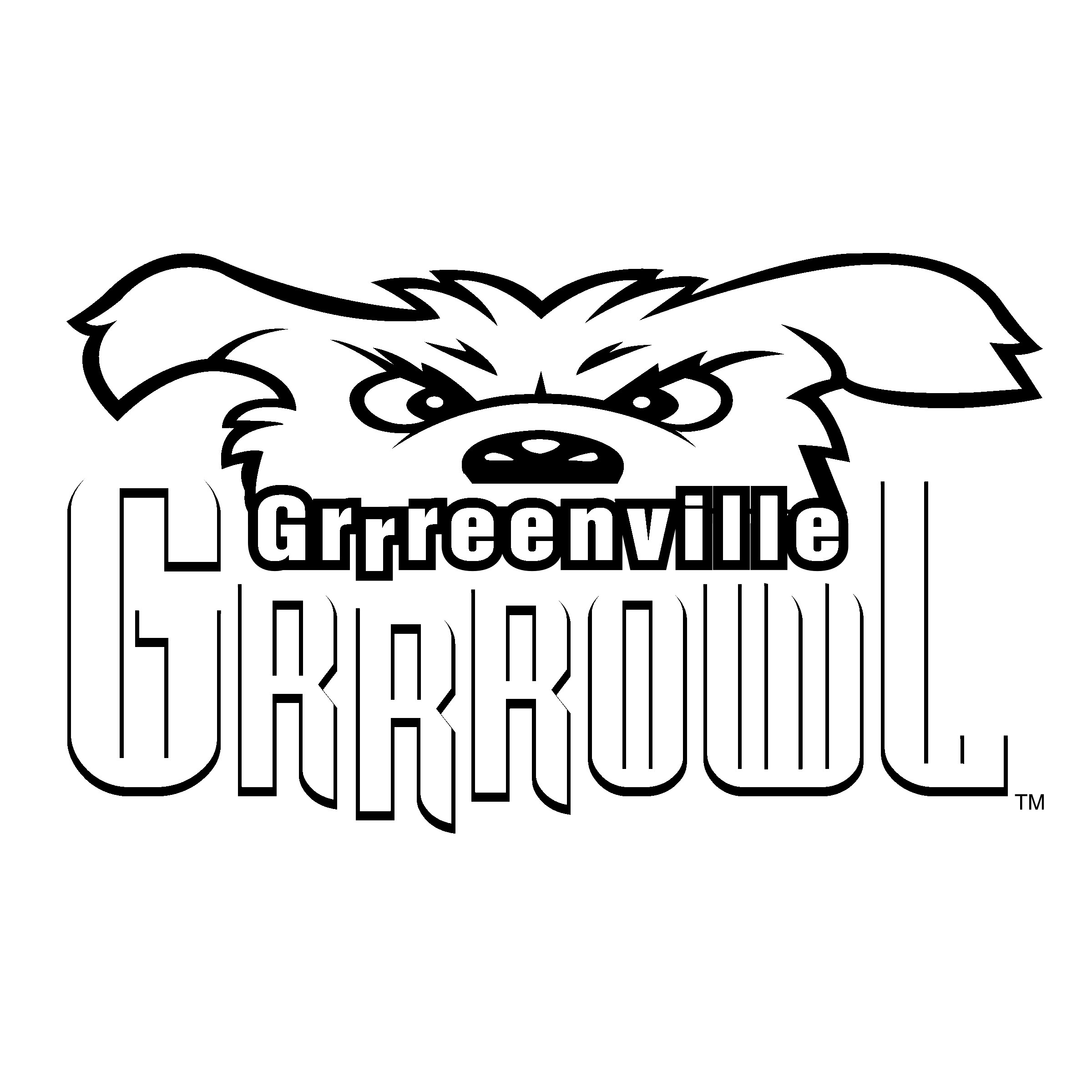 Greenville Grrrowl Logo Png Transparent Svg Vector Freebie Supply