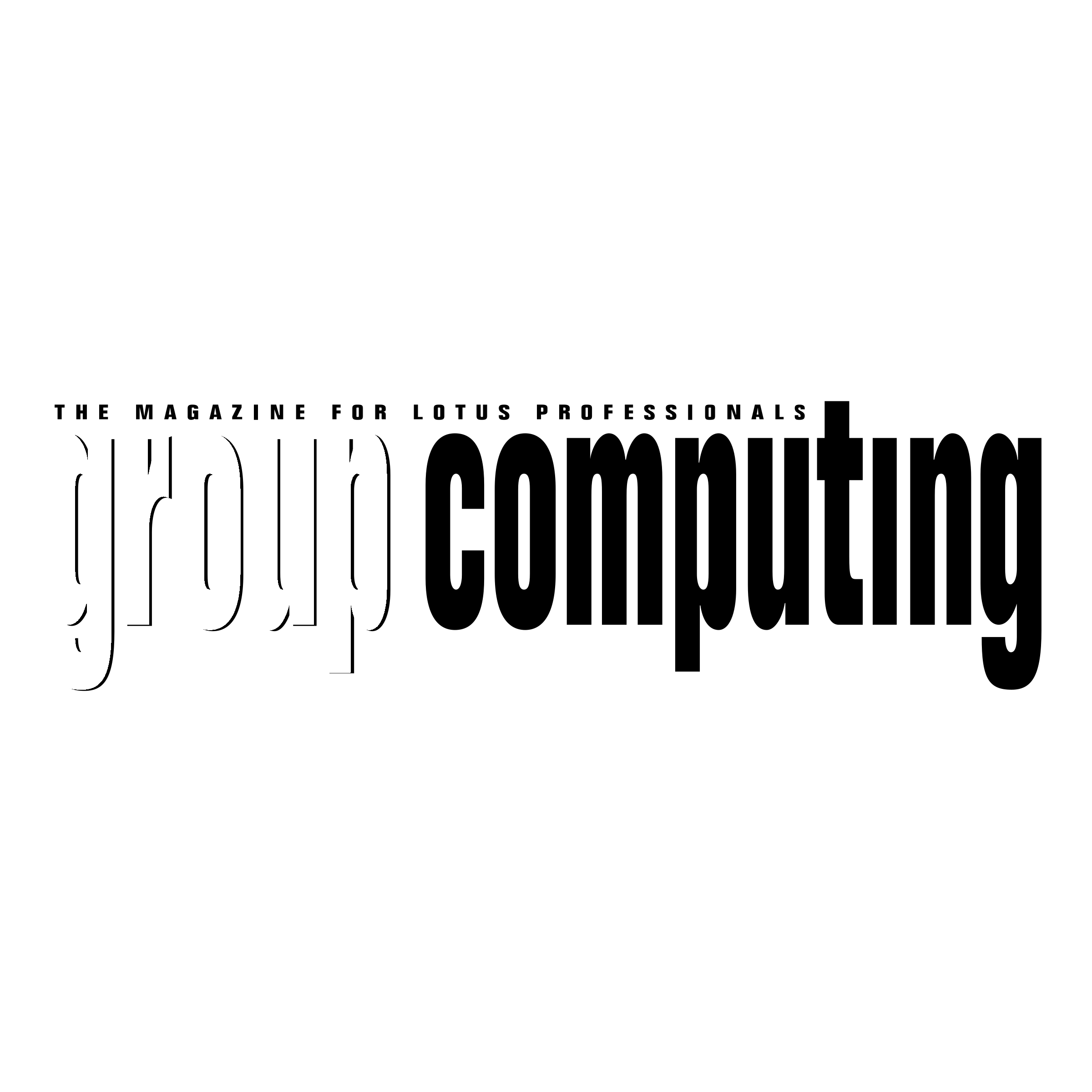 Group Computing Logo black and white