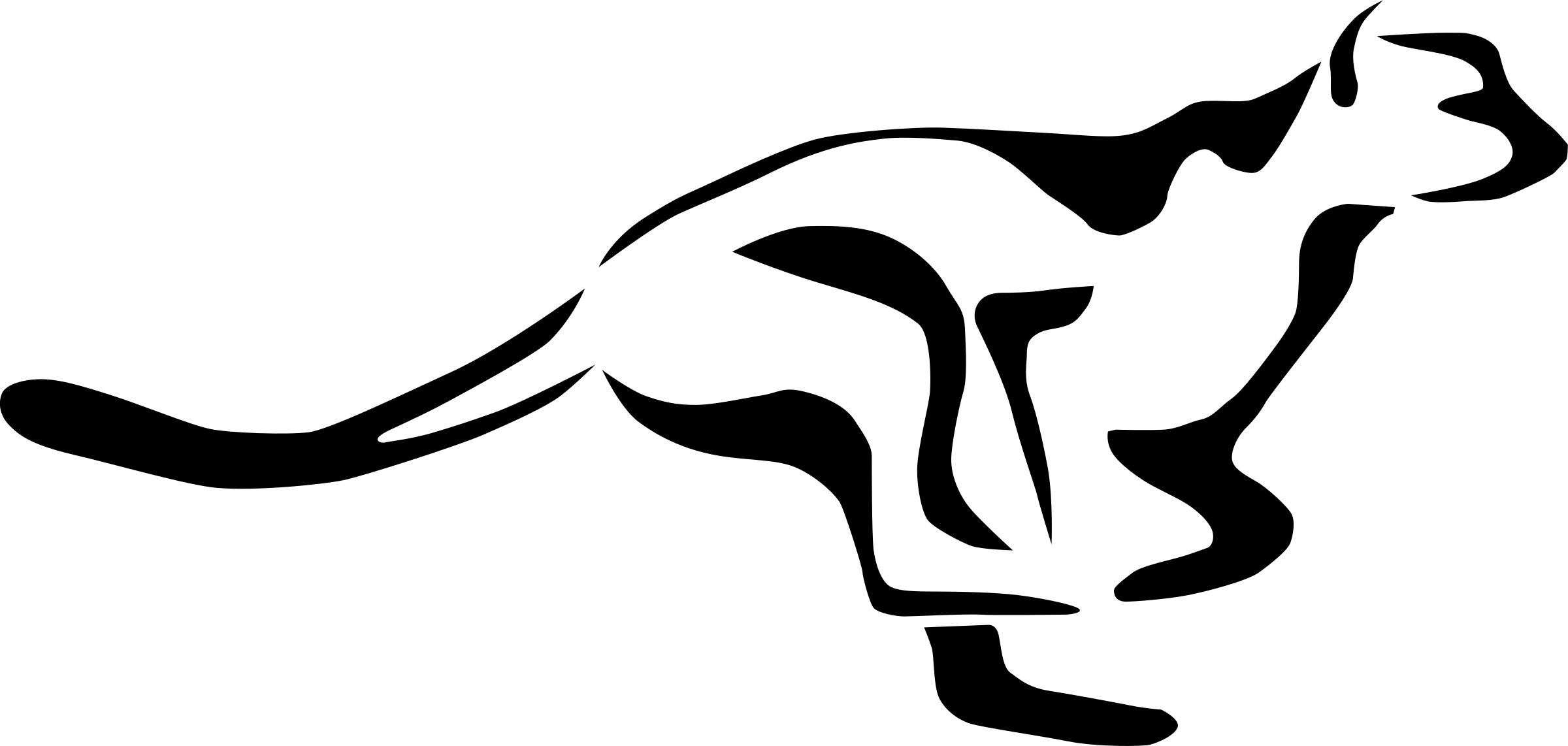Guepard 2 Logo black and white