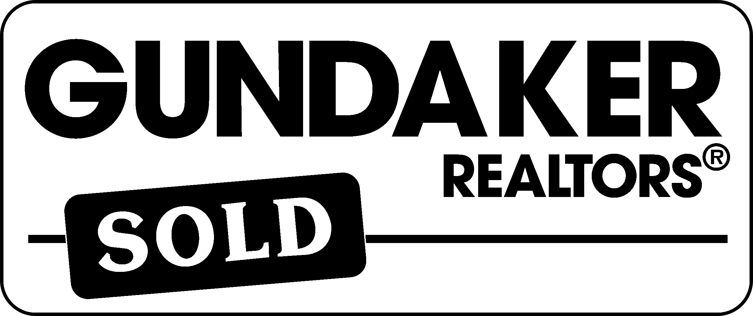 Gundaker Logo black and white