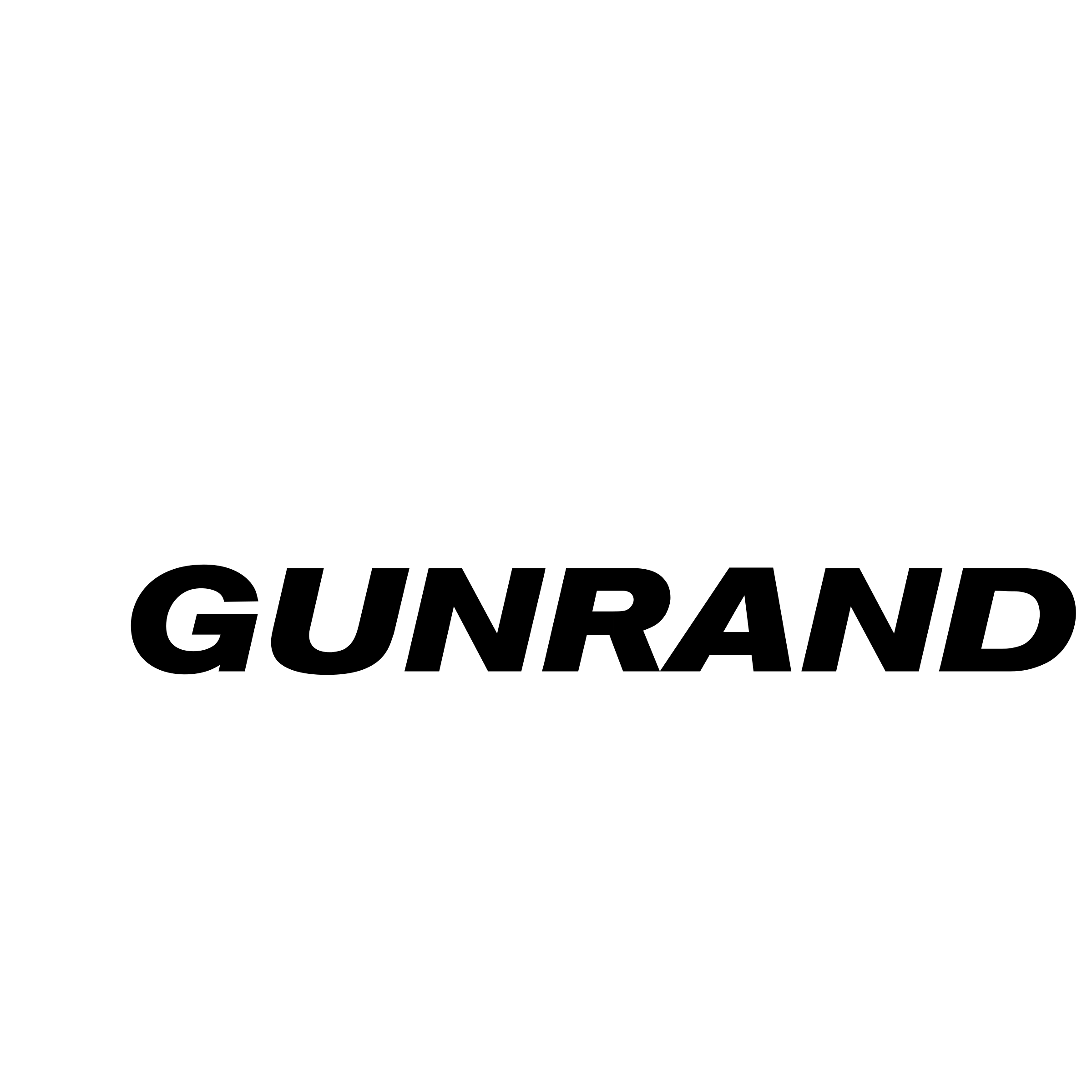 Gunrand Logo black and white