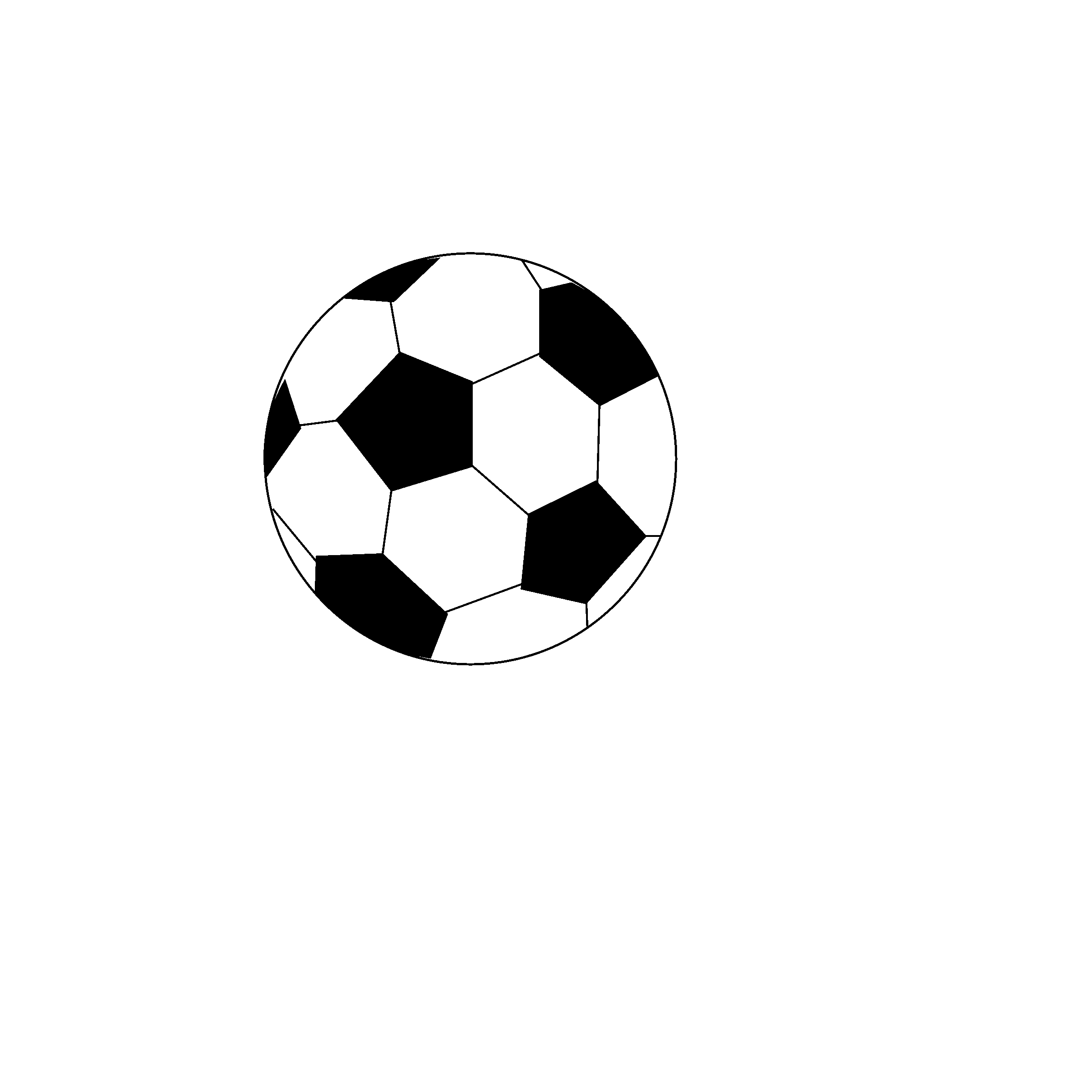 Hapoel Haifa Logo black and white