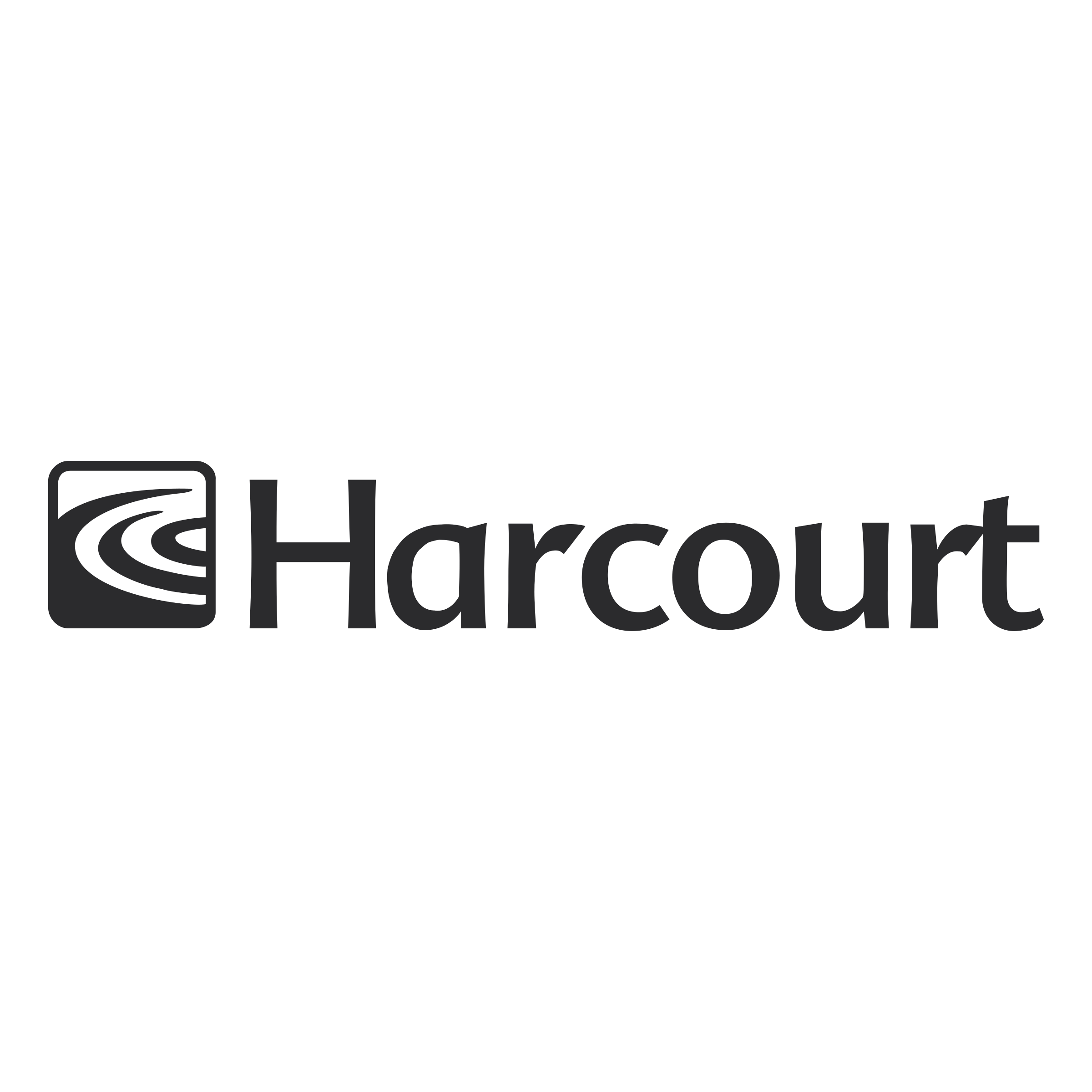 Harcourt Logo PNG Transparent & SVG Vector Freebie Supply