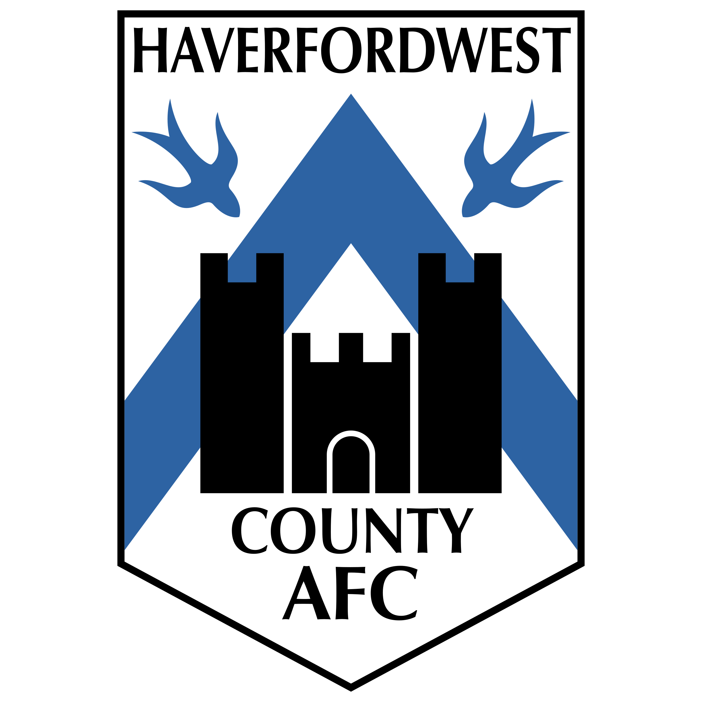Haverfordwest County Logo PNG Transparent & SVG Vector Freebie Supply