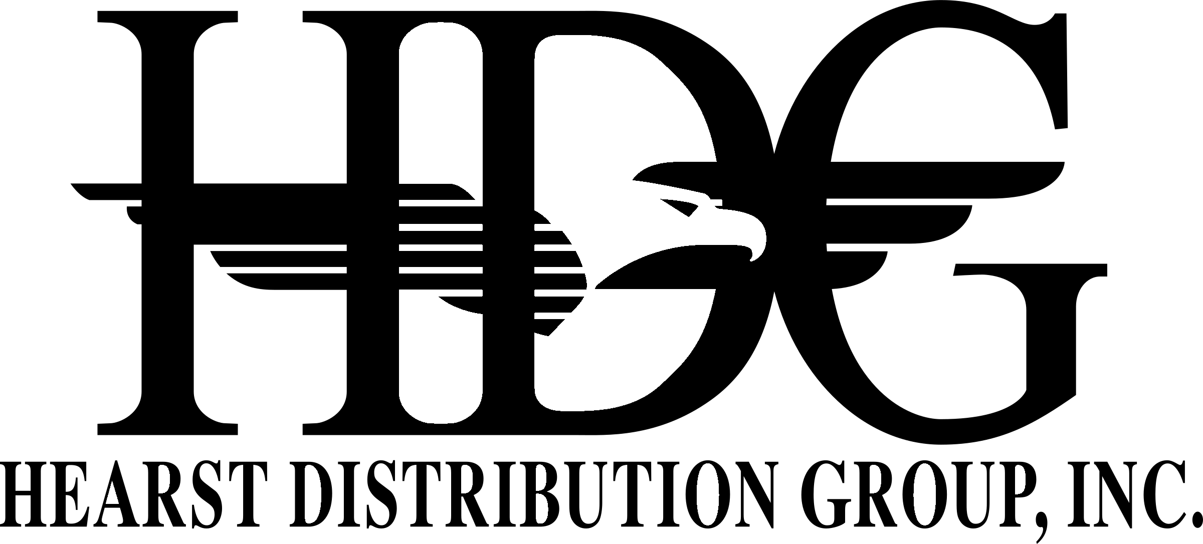 HDG Logo black and white