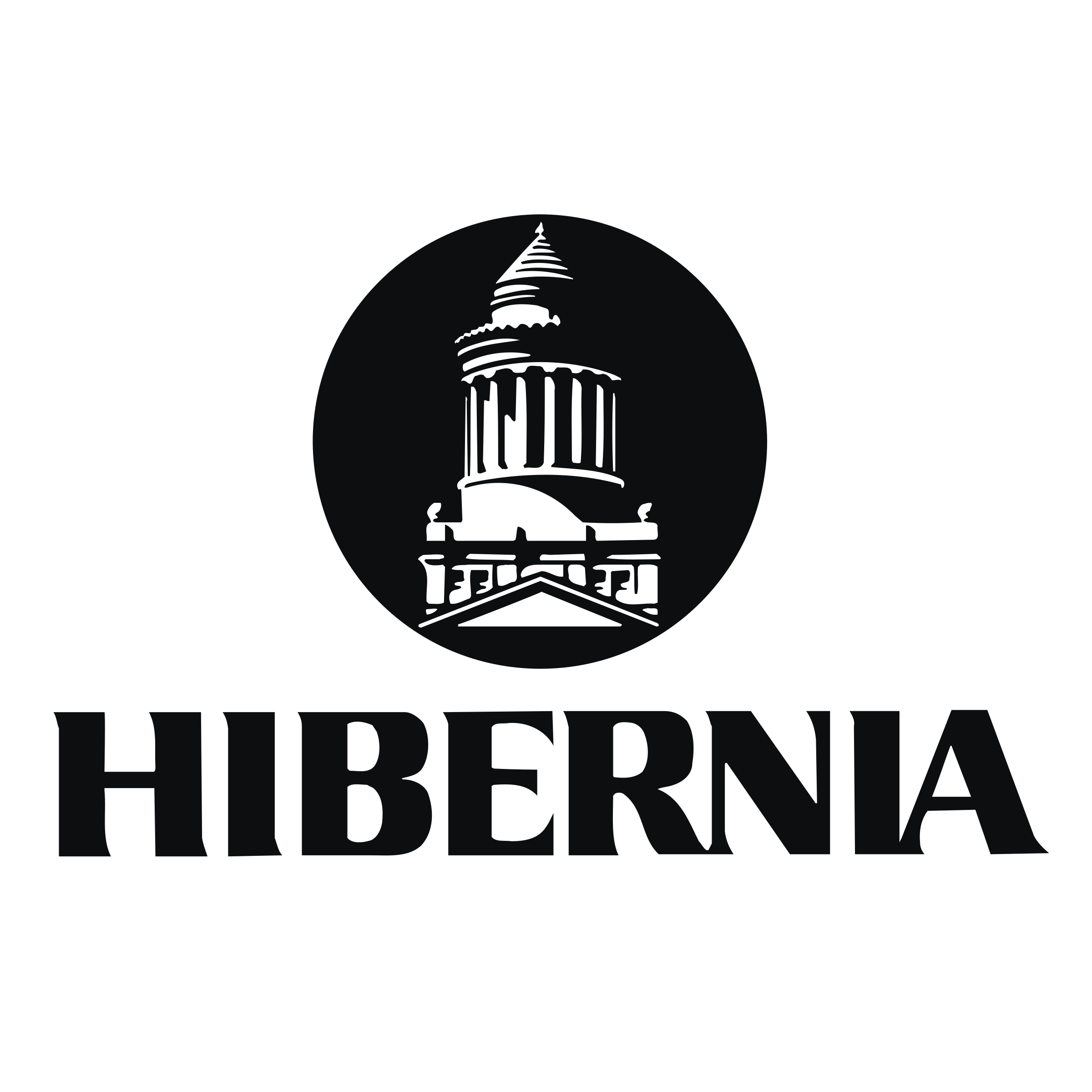 Hibernia Logo PNG Transparent & SVG Vector Freebie Supply