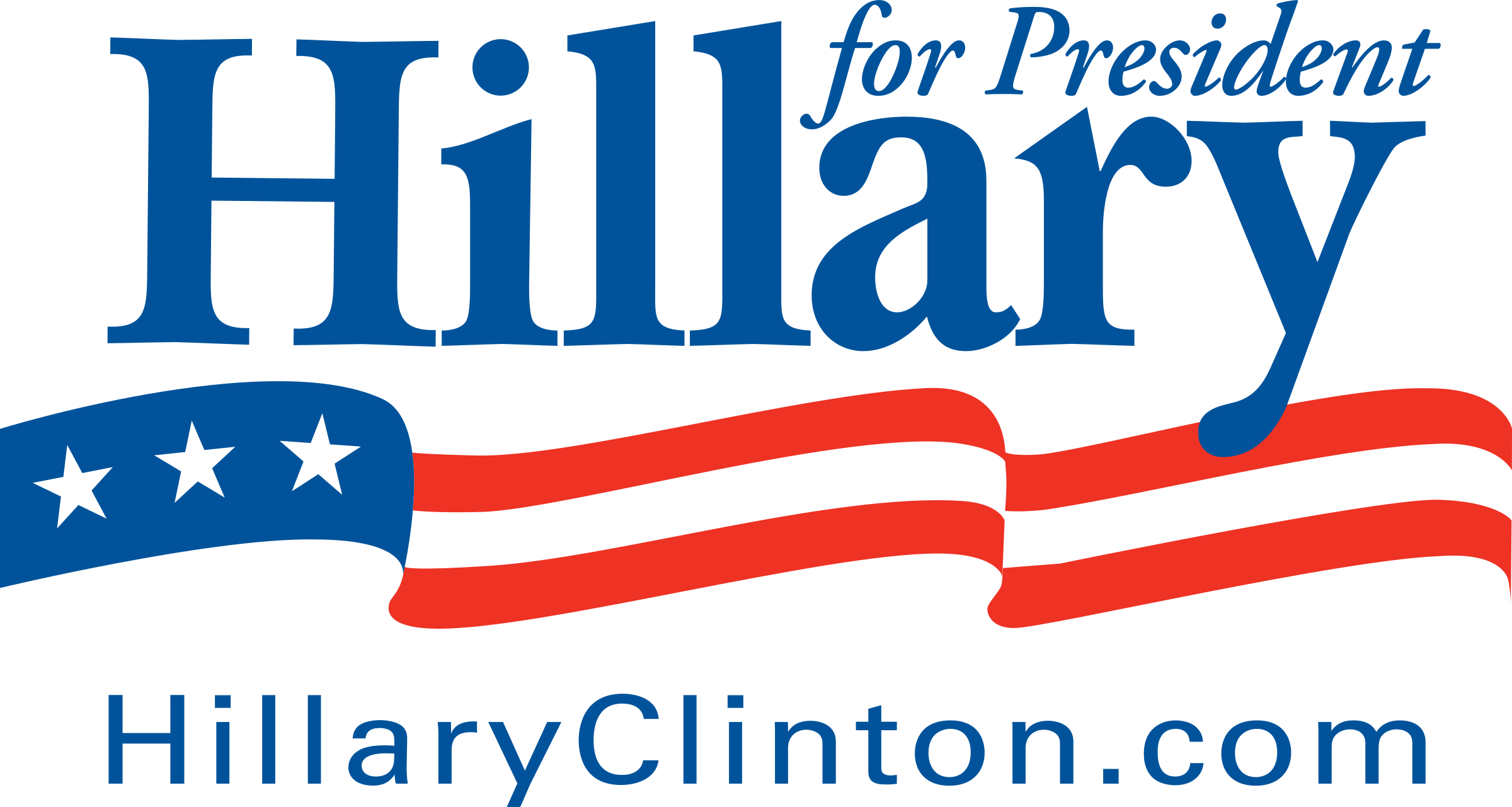 Hillary Clinton For President Logo Png Transparent Svg Vector Freebie Supply