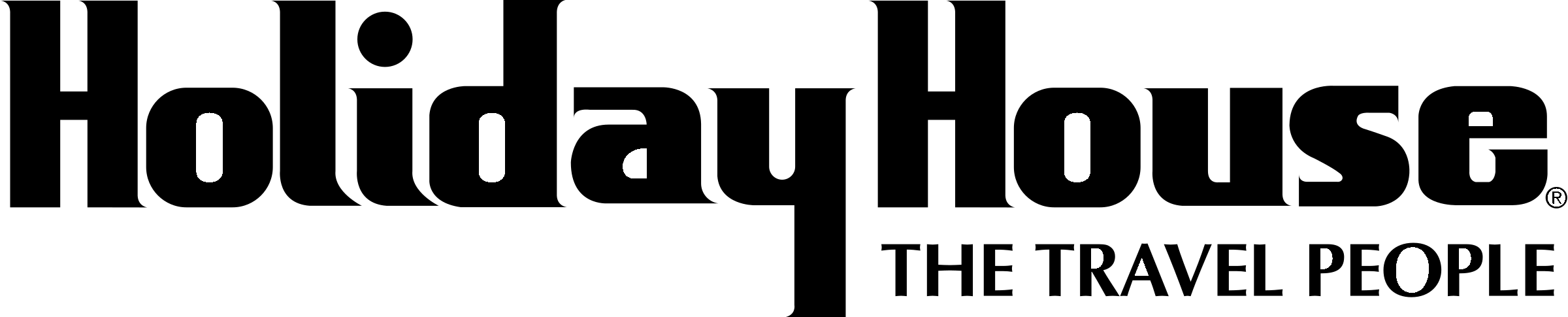 Holiday House Logo black and white