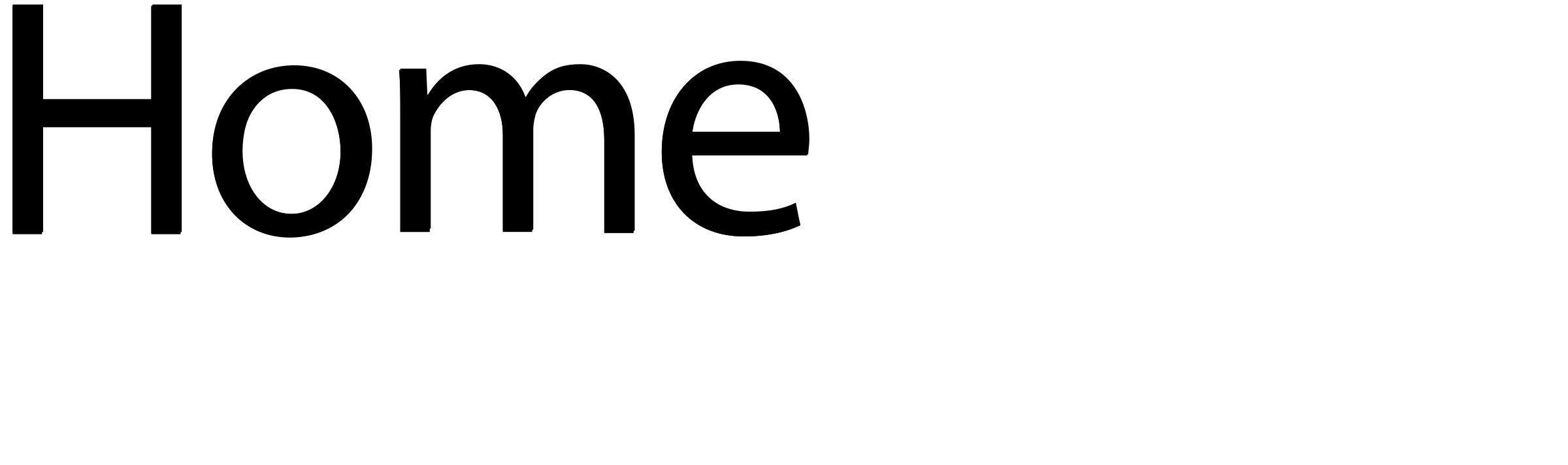 HomeAway Let's stay together Logo black and white