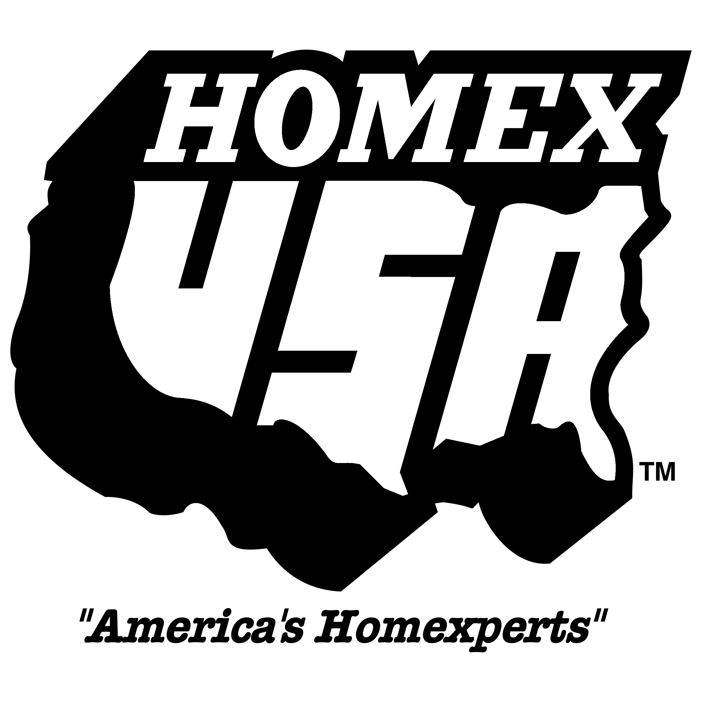 Homex USA Logo black and white