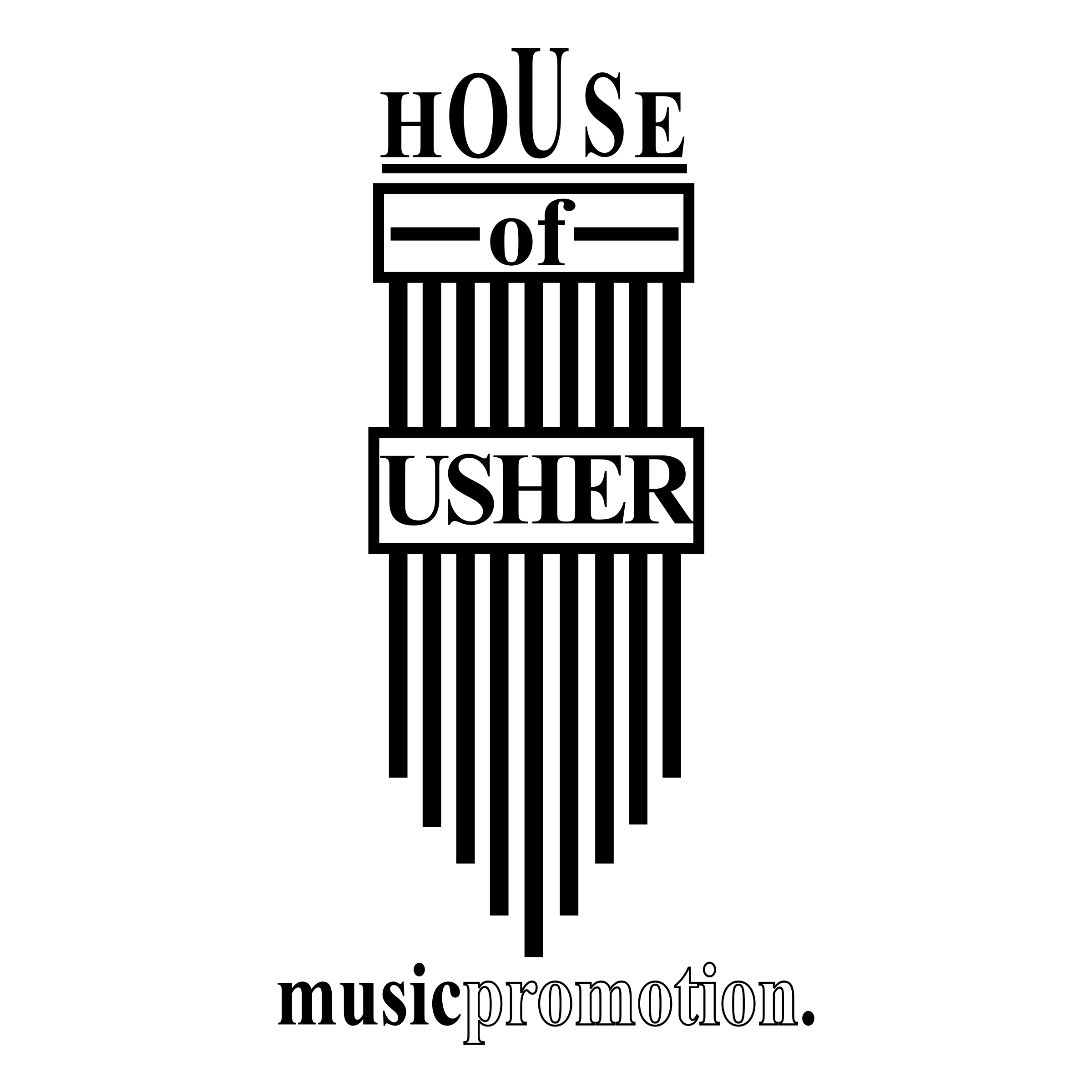 House Of Usher Music Promotion Logo Png Transparent Svg Vector Freebie Supply