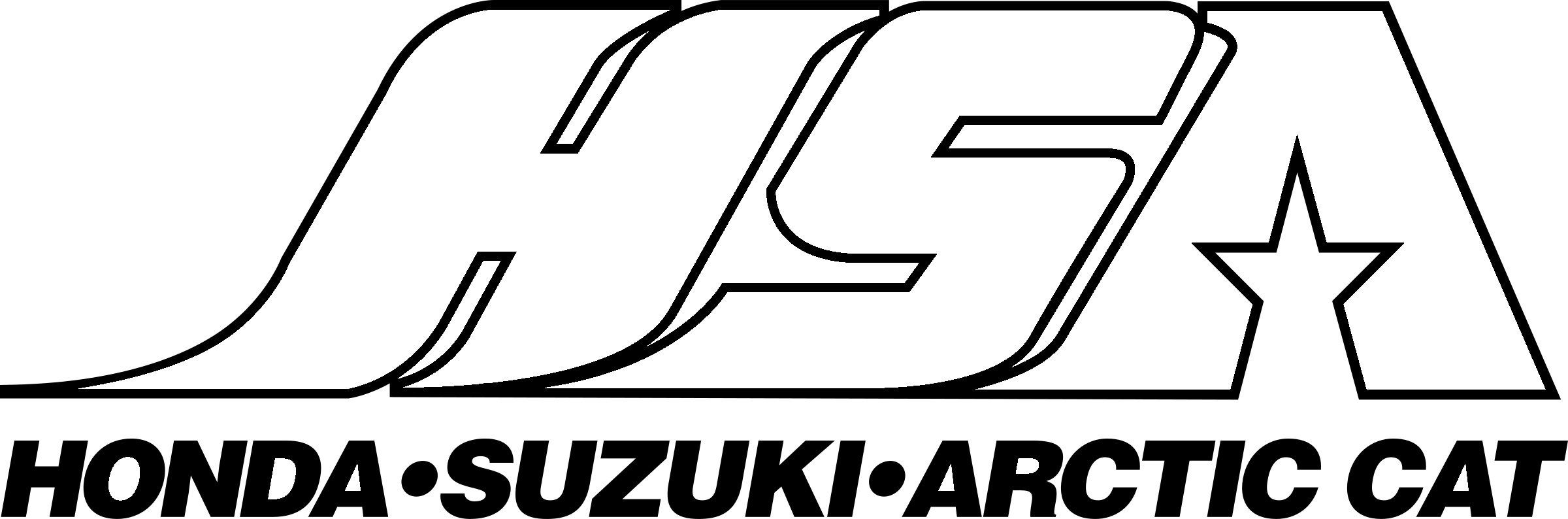 HSA Logo black and white