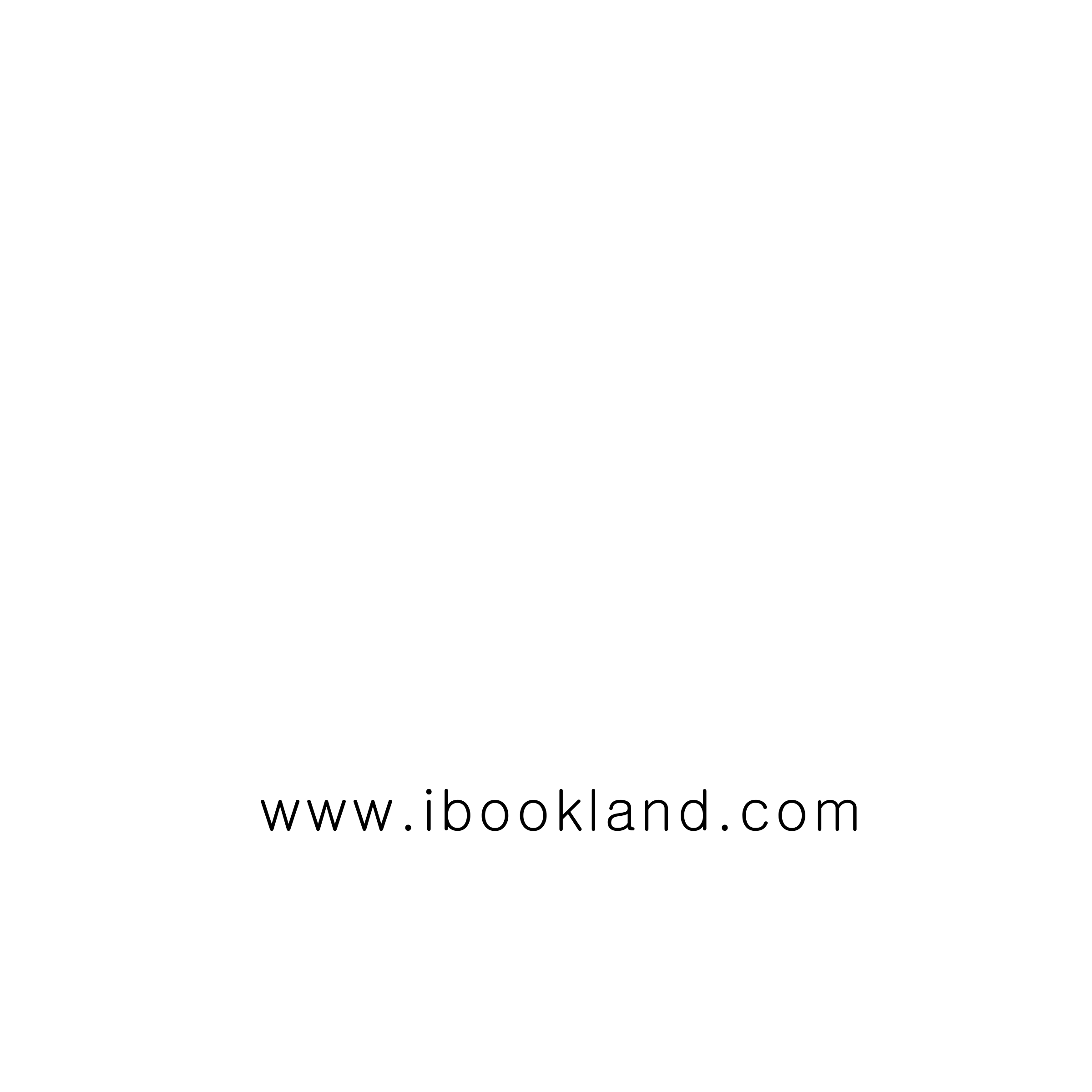 iBookland Logo black and white