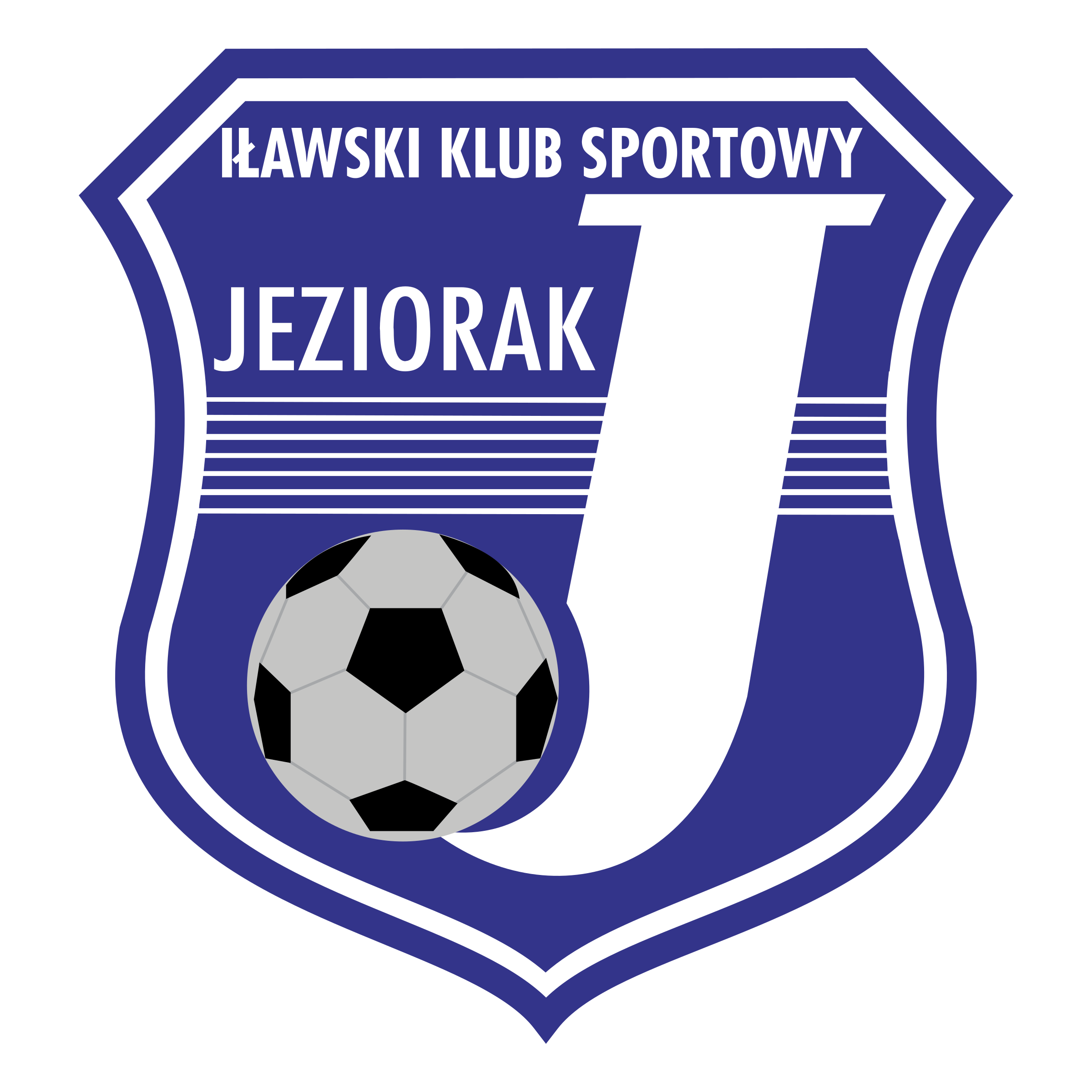 Ilawski Klub Sportowy Jeziorak Logo png transparent