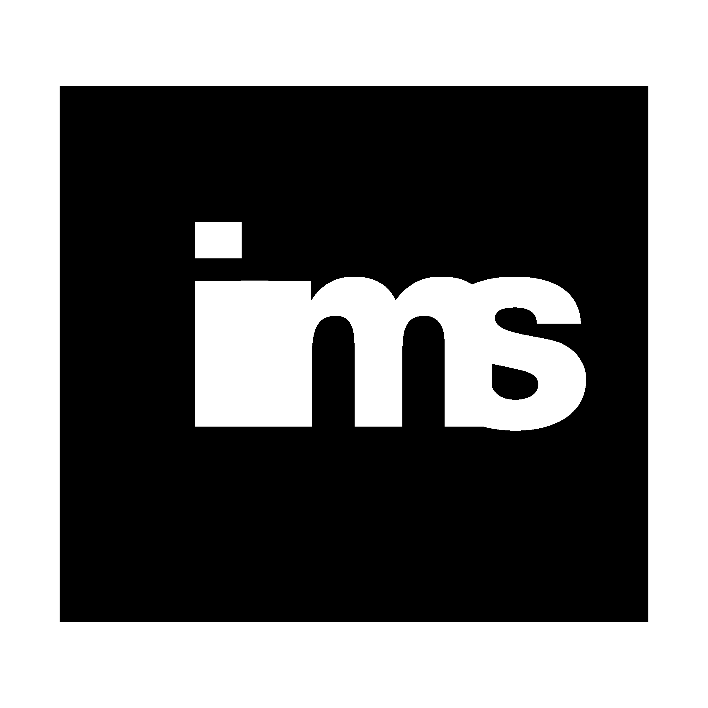 IMS Logo black and white