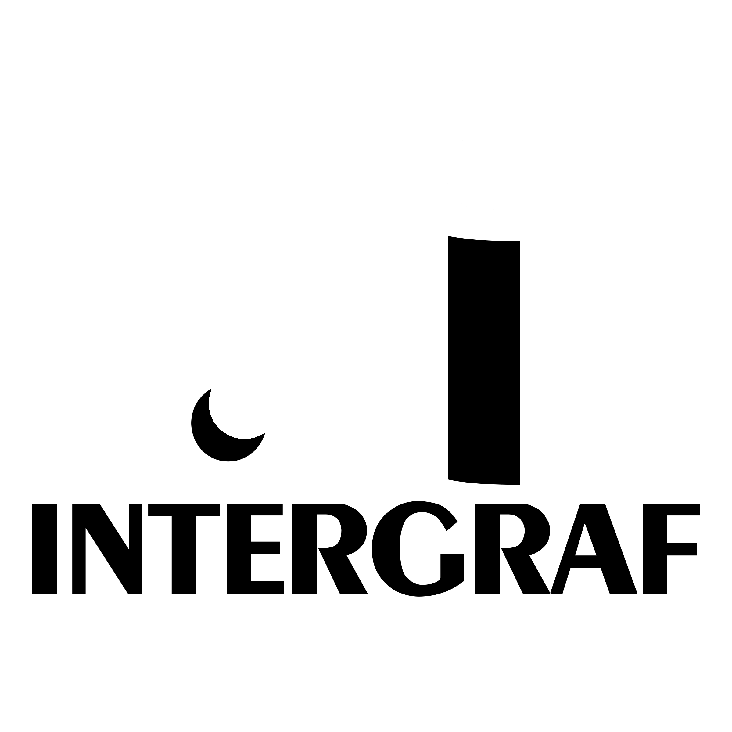 Intergraf Logo black and white