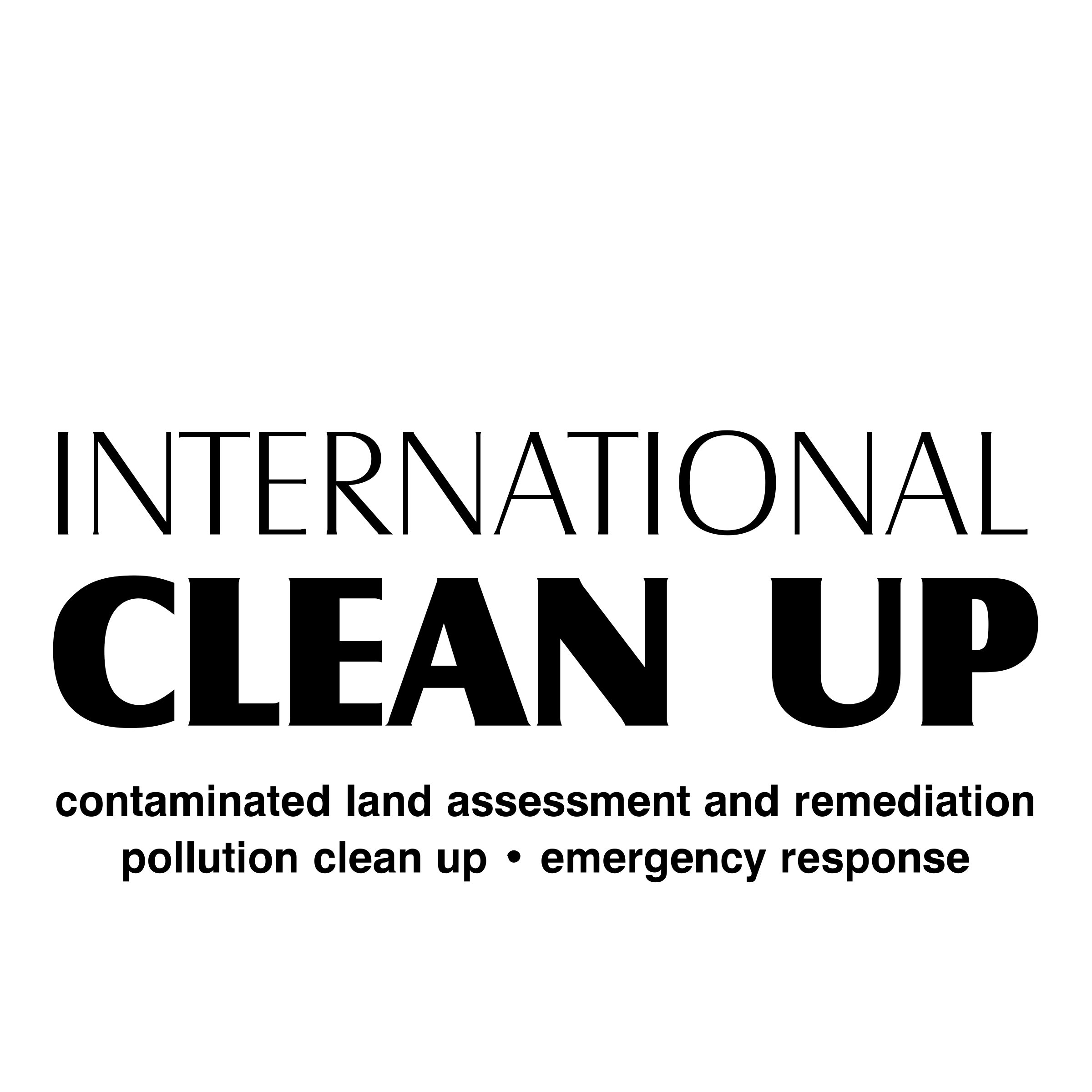 International Clean Up Logo PNG Transparent & SVG Vector Freebie Supply