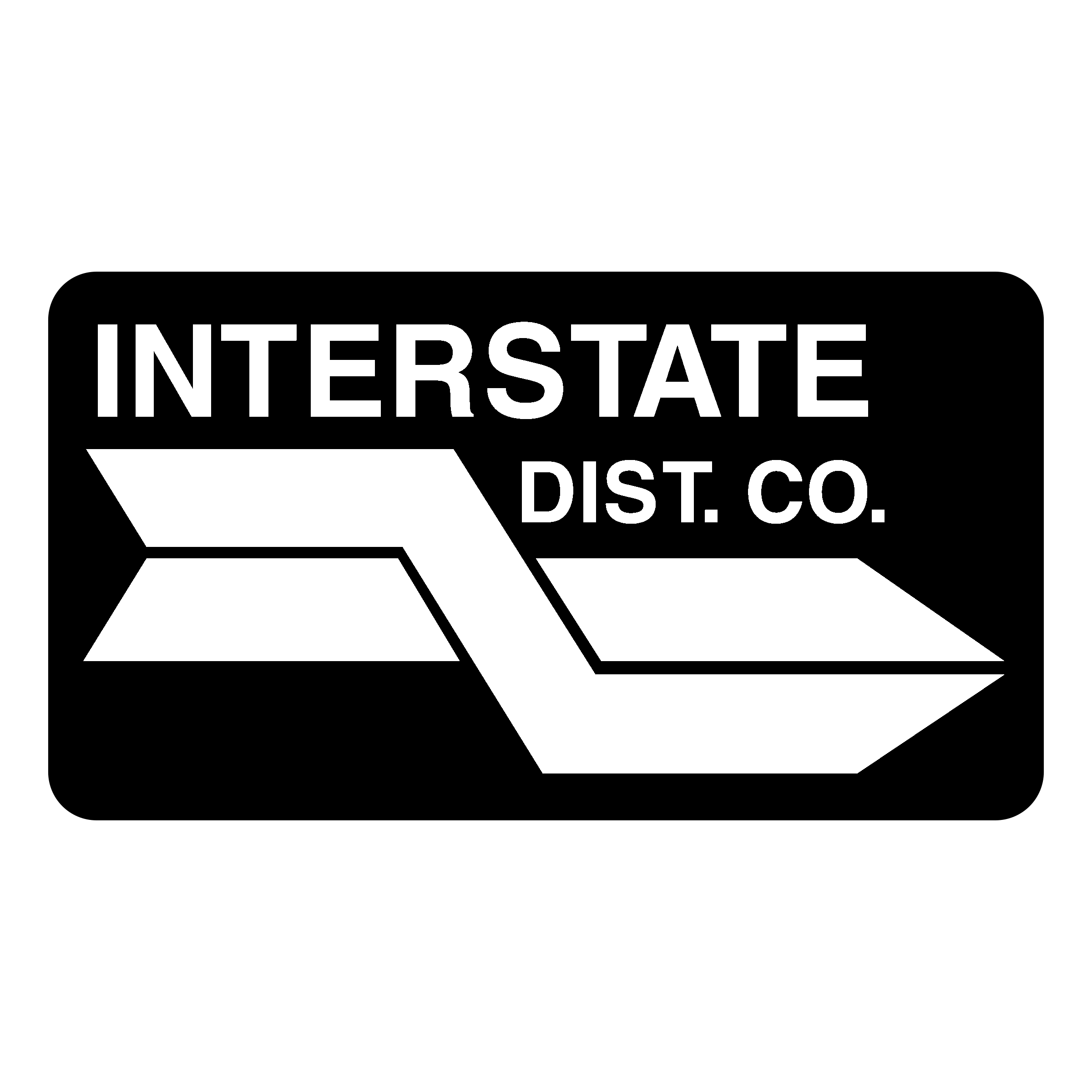 Interstate Logo black and white