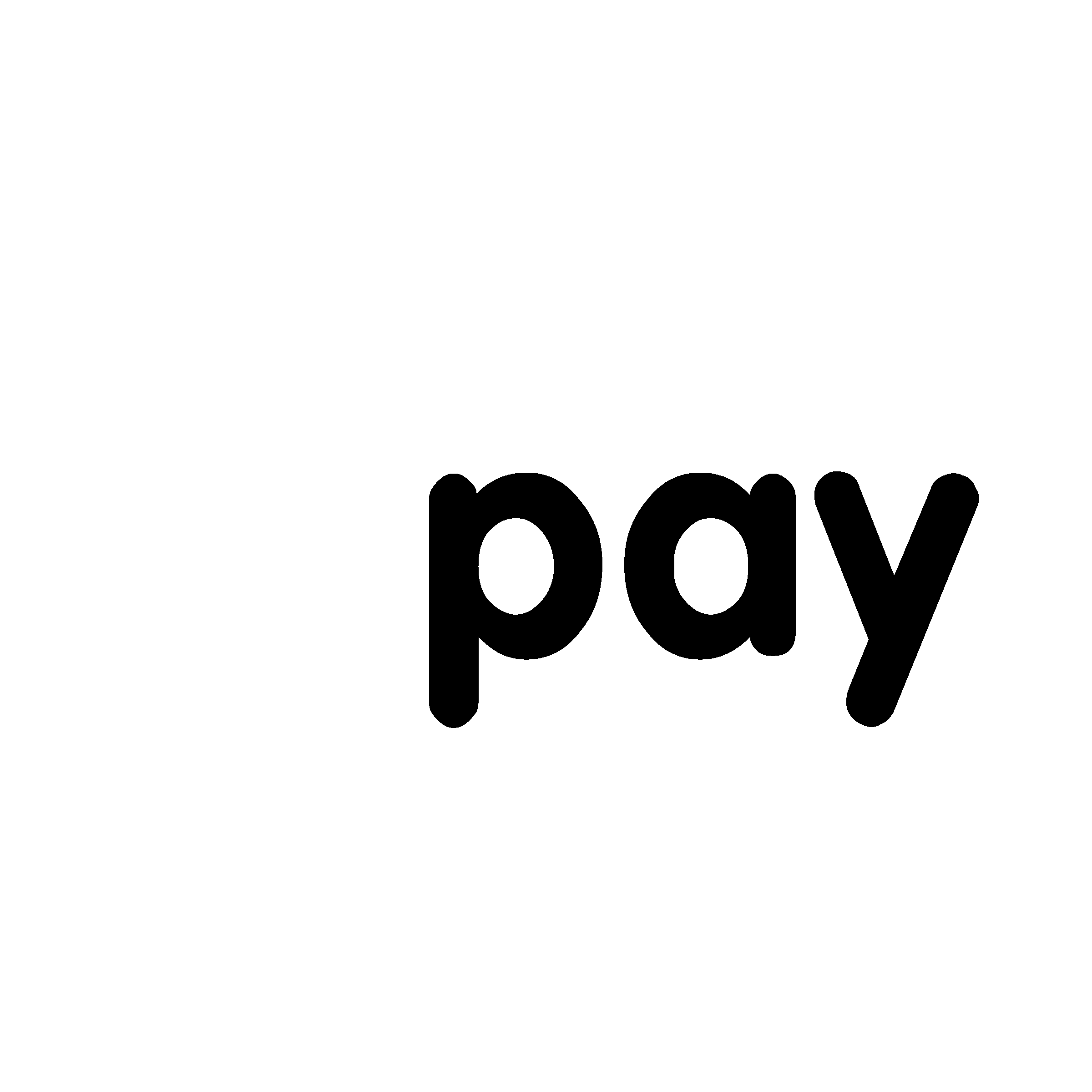 Ipay Logo black and white