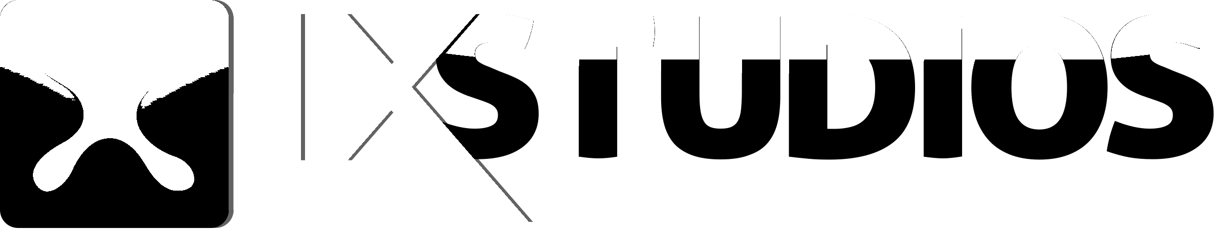 iX Studios Logo black and white