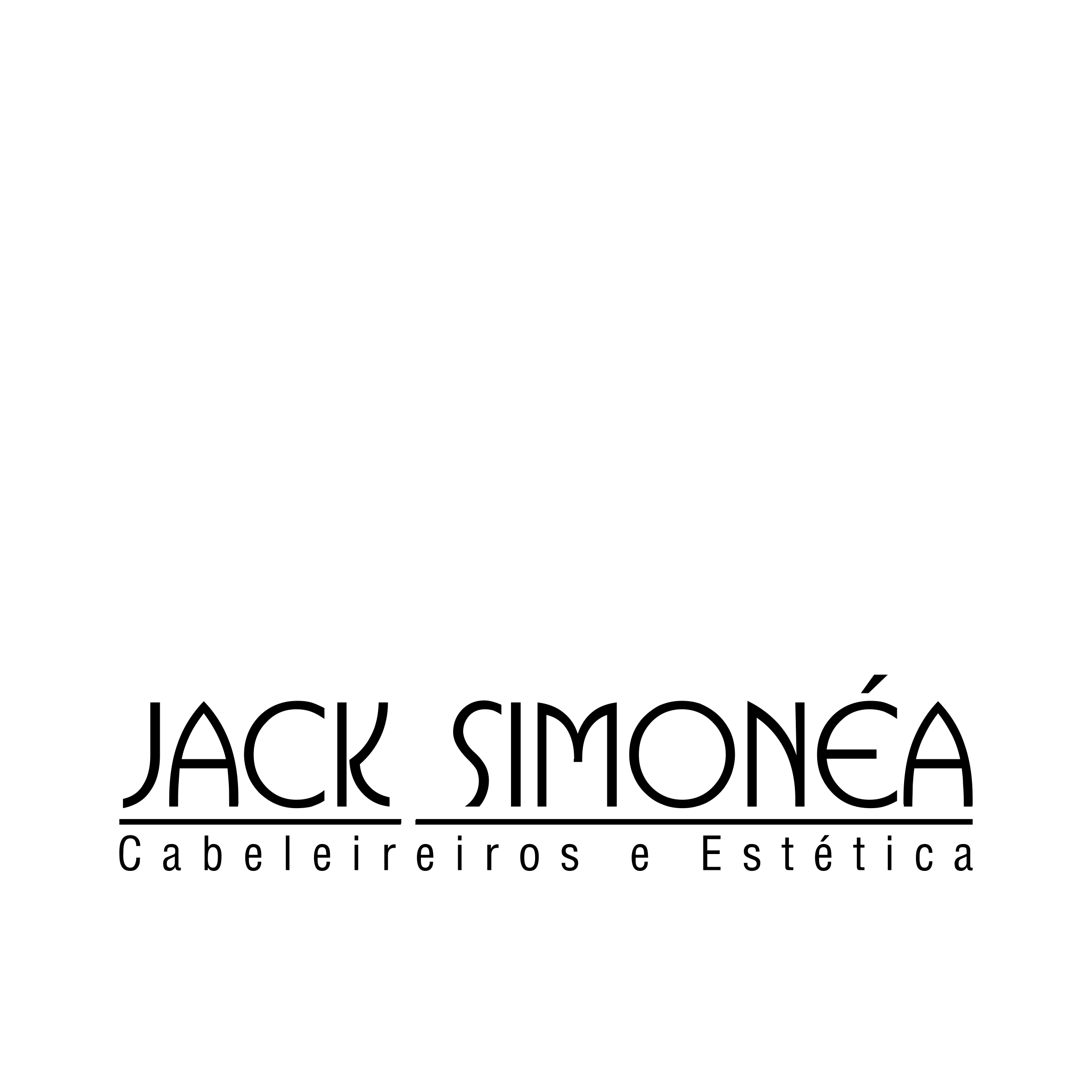 Jack Simonea Logo black and white