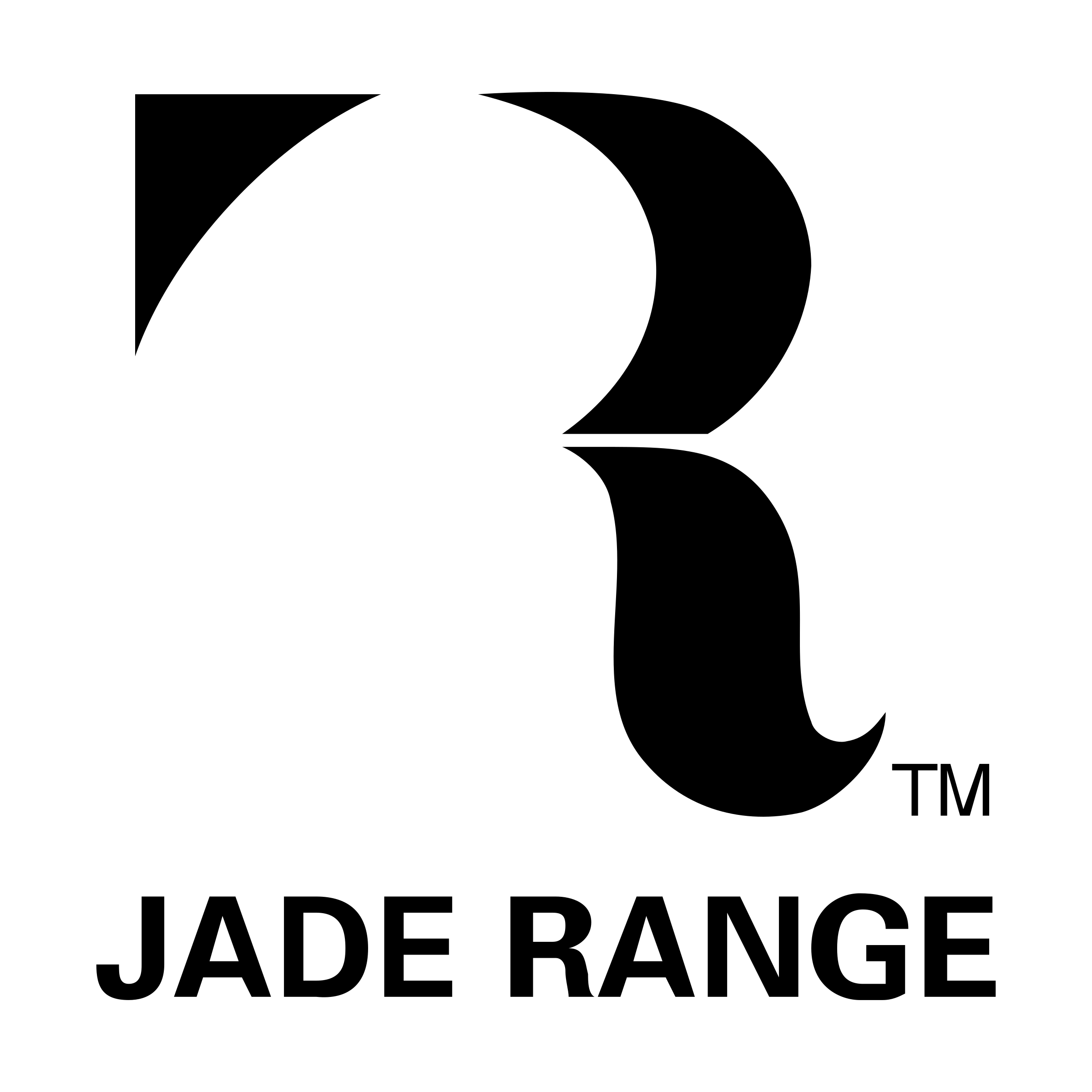Jade Range Logo black and white