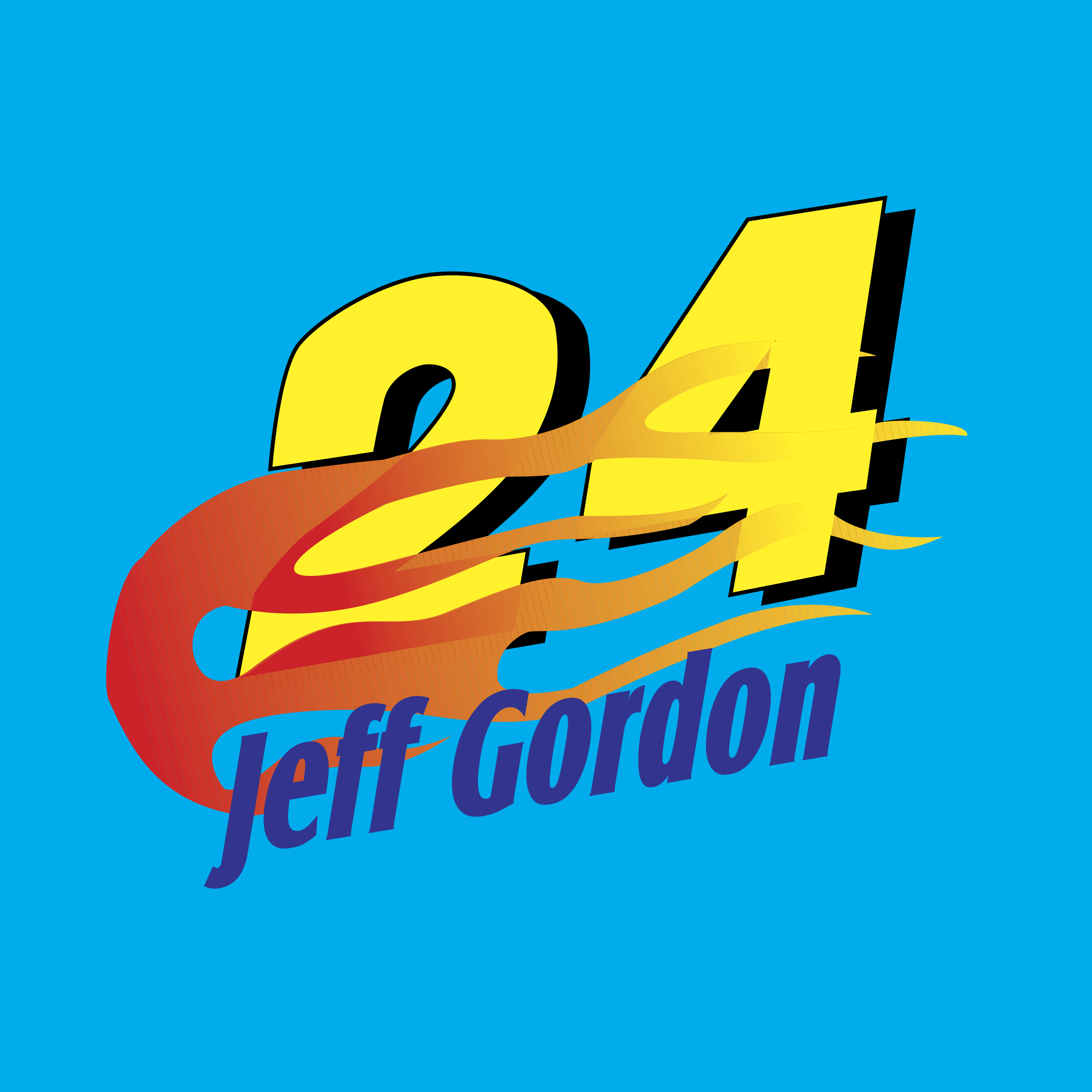 Jeff Gordon Logo PNG Transparent & SVG Vector - Freebie Supply