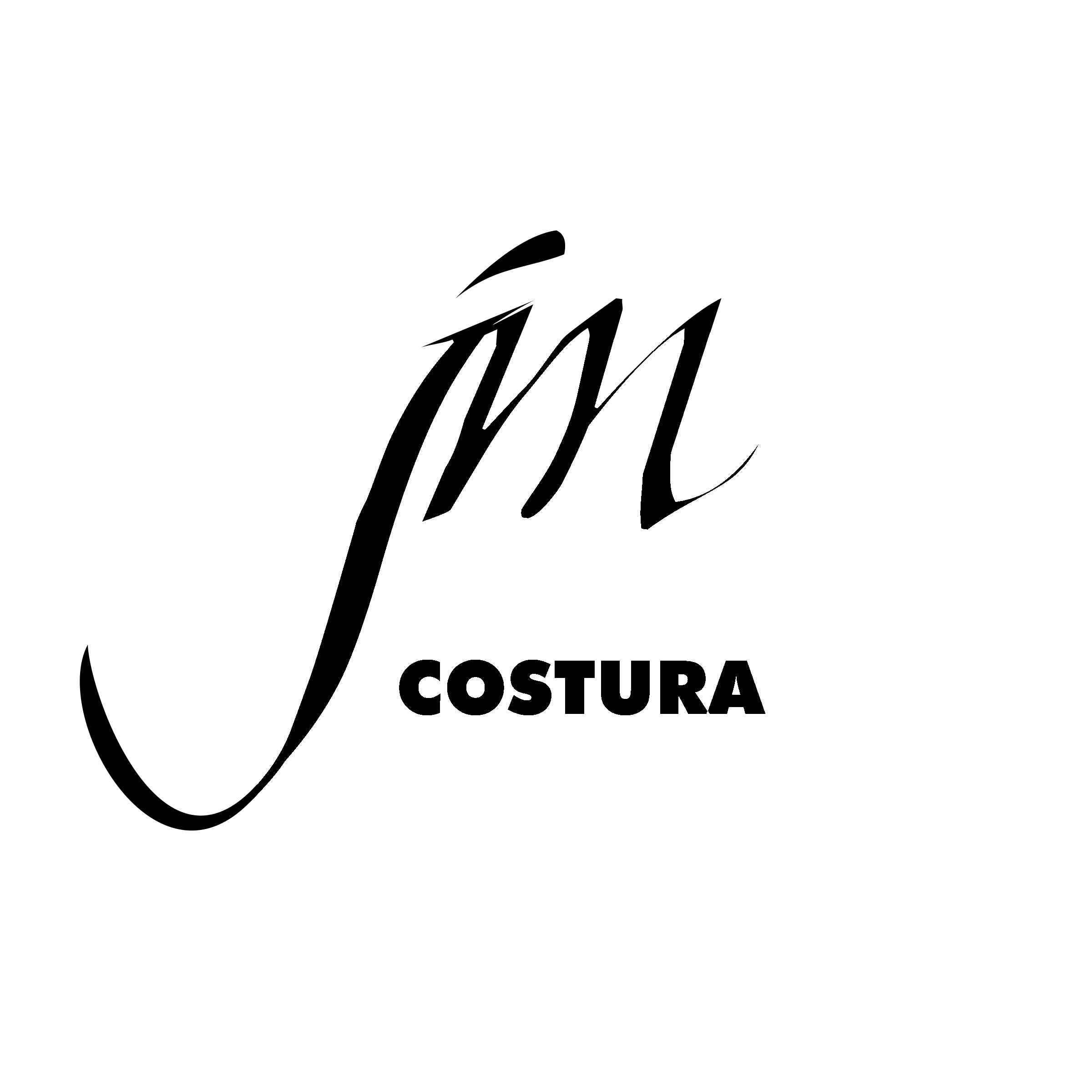 JM Alta Costura Logo black and white