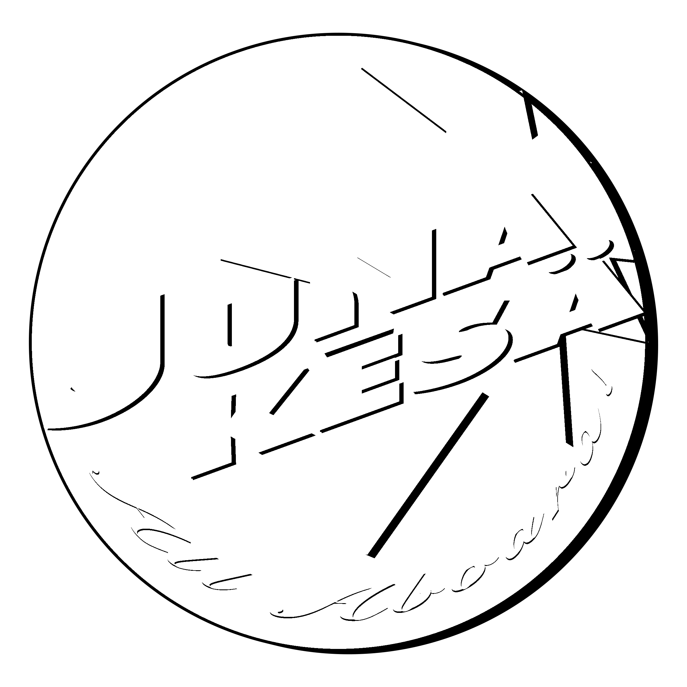 Juna Kesa Logo black and white