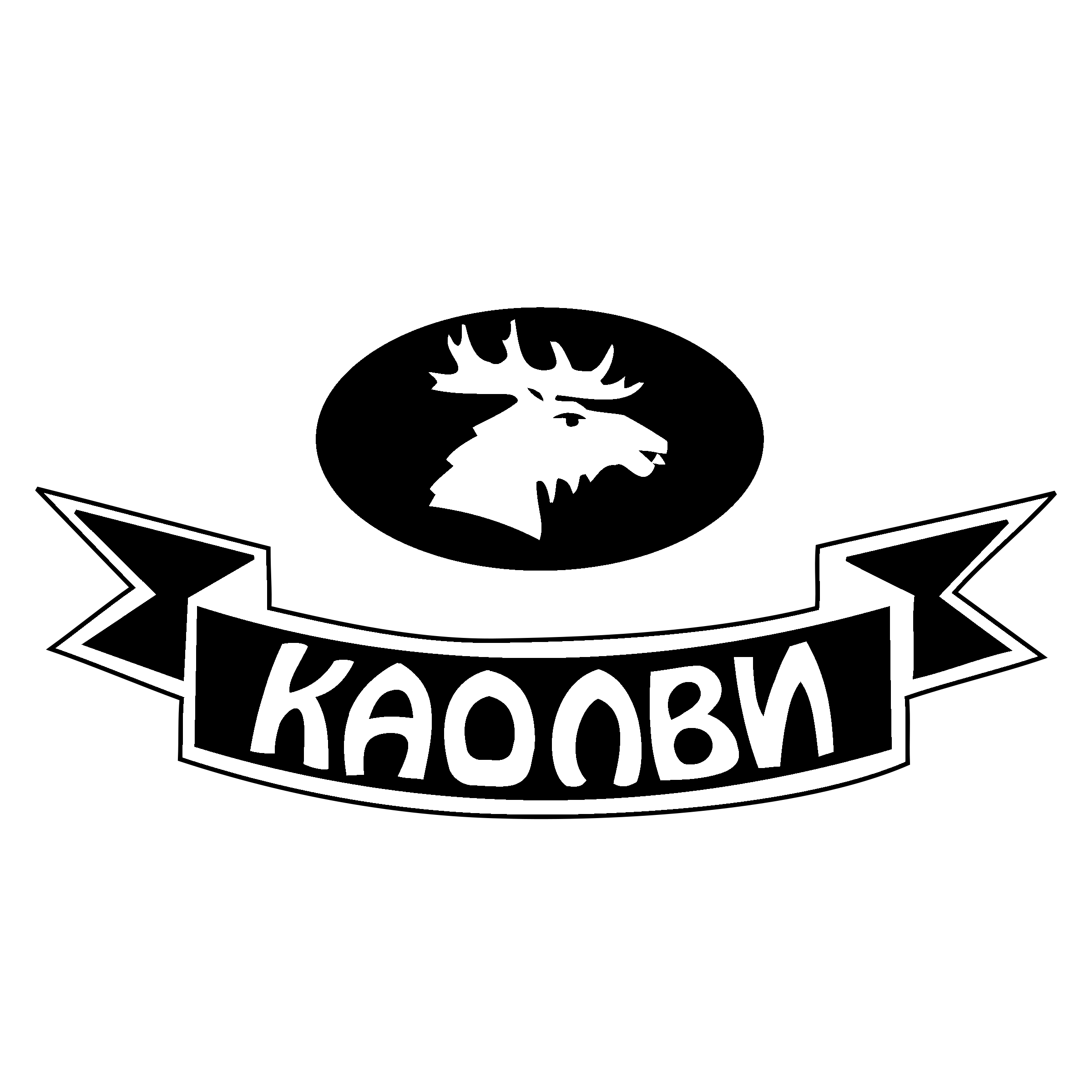 Kaolvi Logo black and white