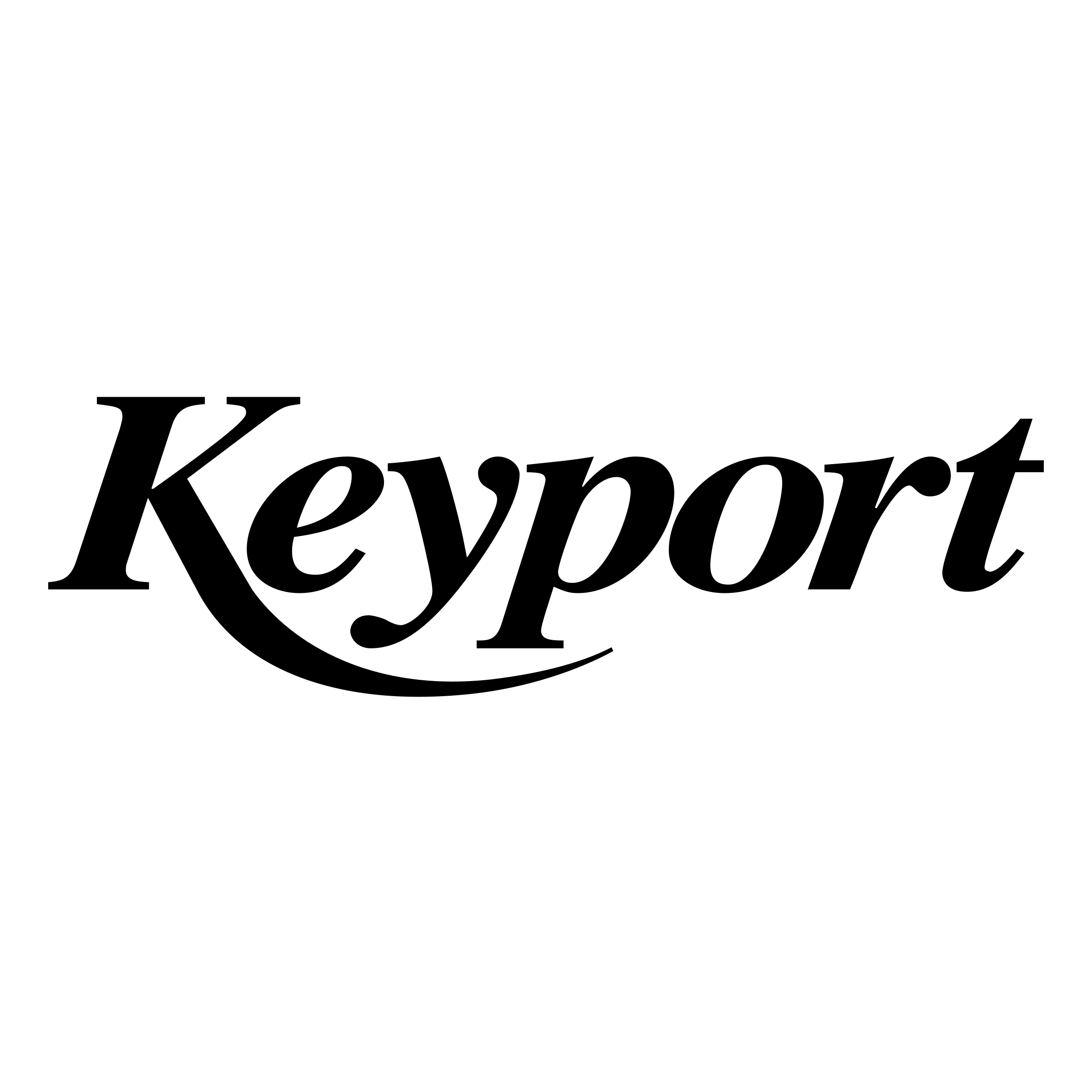 Keyport New Jersey Logo black and white