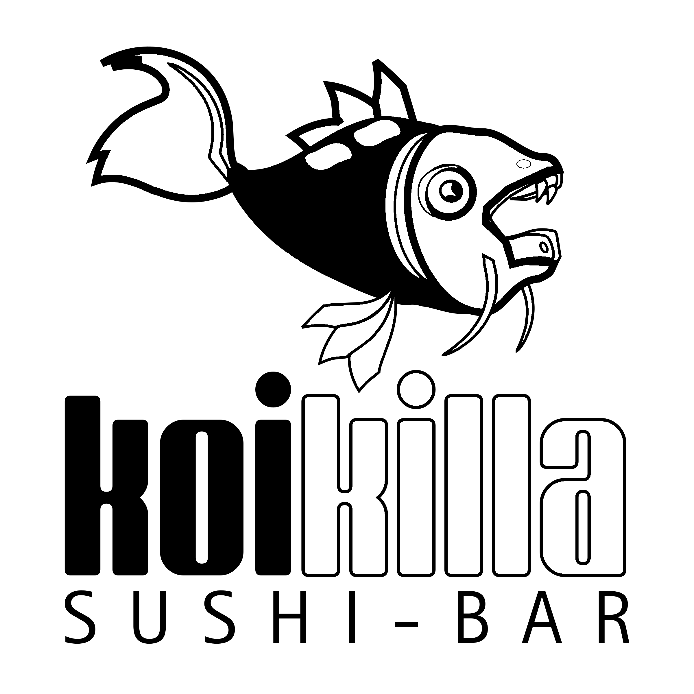 Koikilla Logo black and white