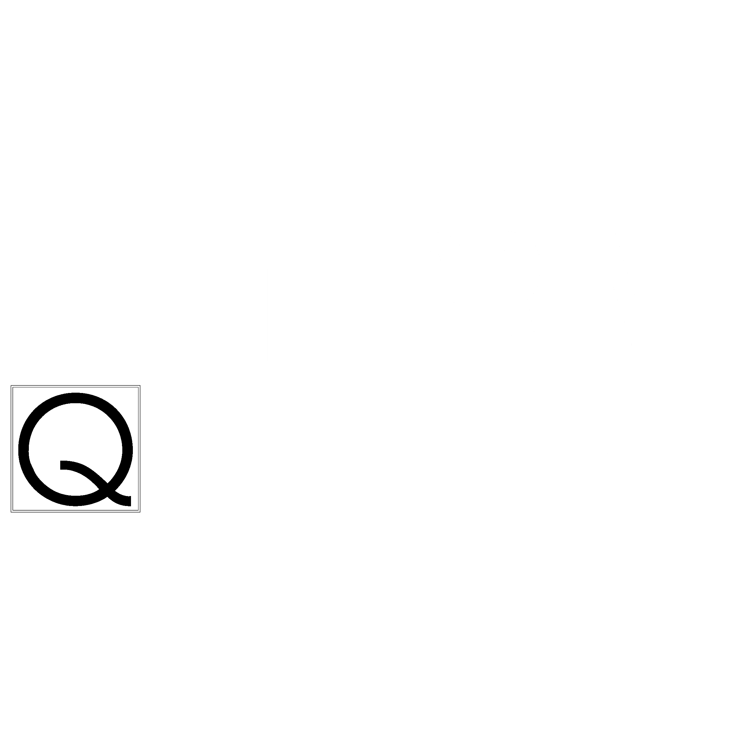 Kvadra Print Kvadra Pak Logo black and white