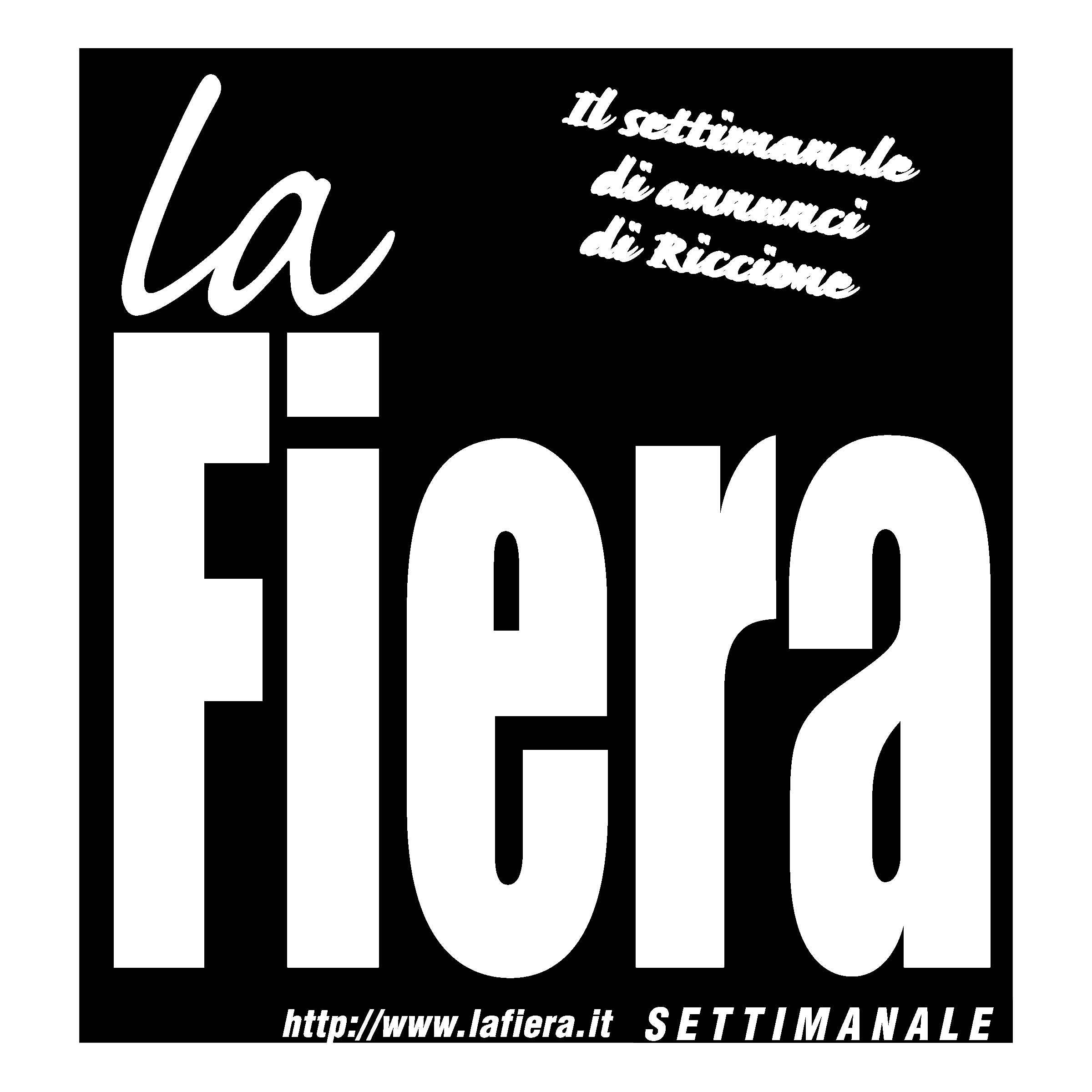 La Fiera Logo black and white