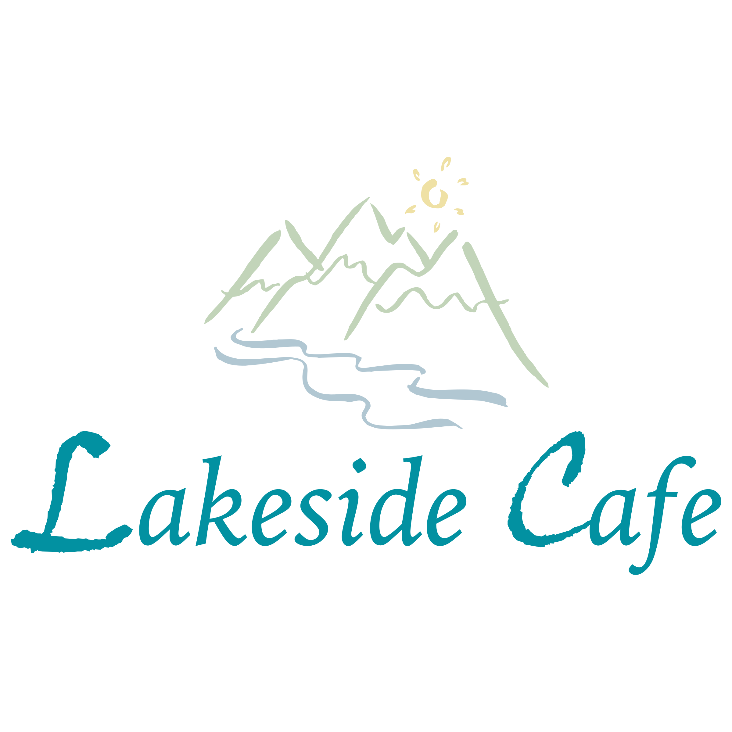 Lakeside Cafe Logo png transparent