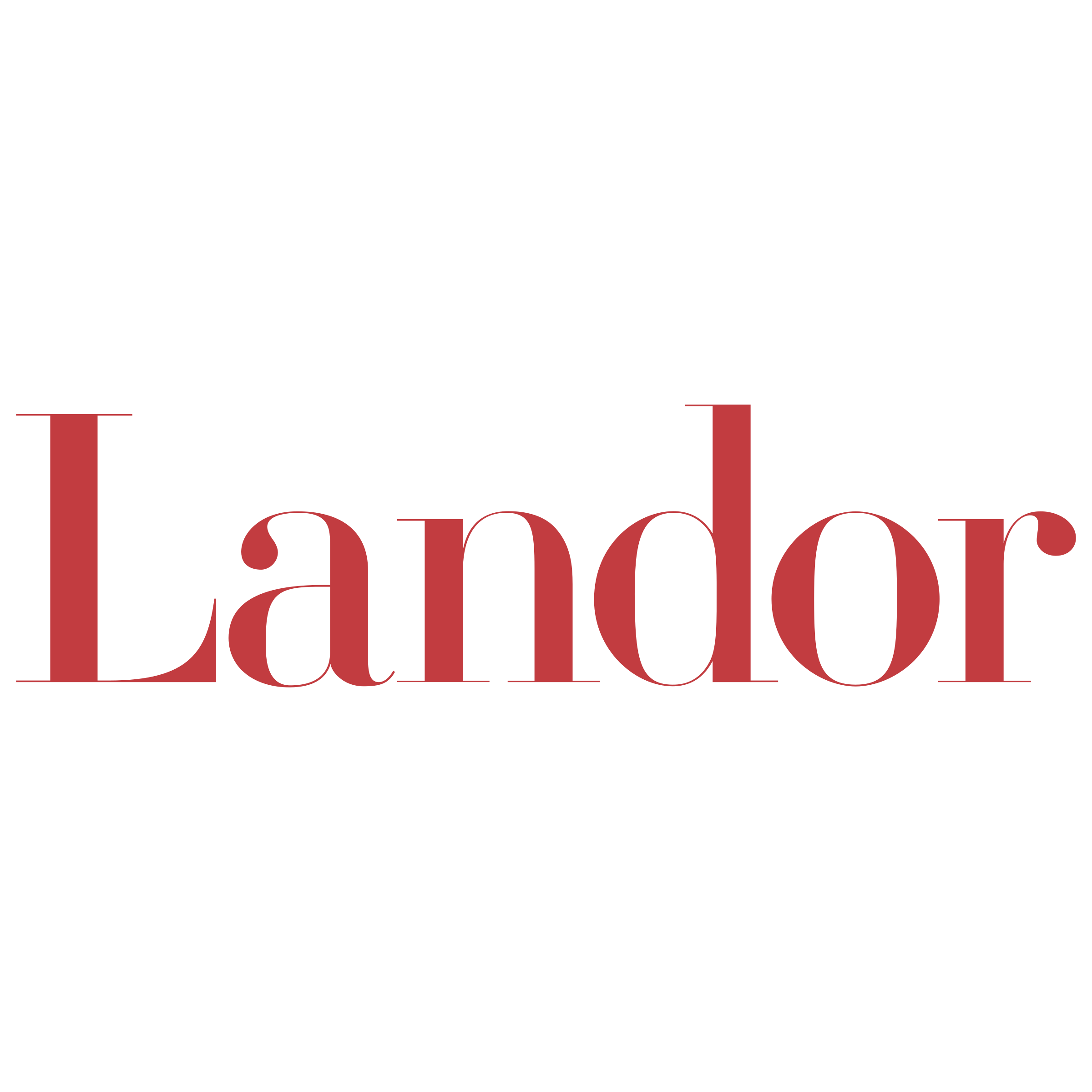 Landor Logo PNG Transparent & SVG Vector Freebie Supply