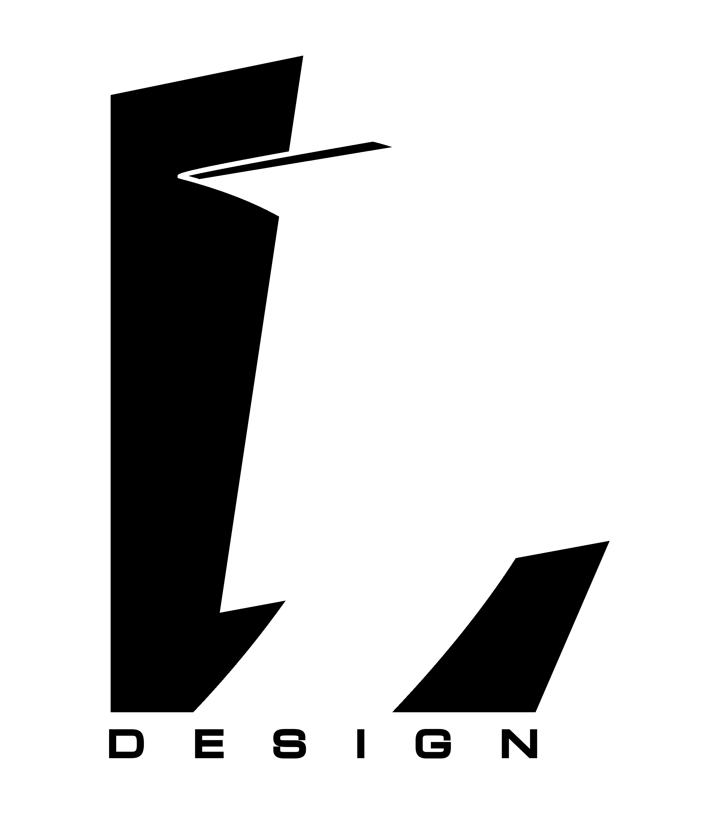 LD Design Logo black and white