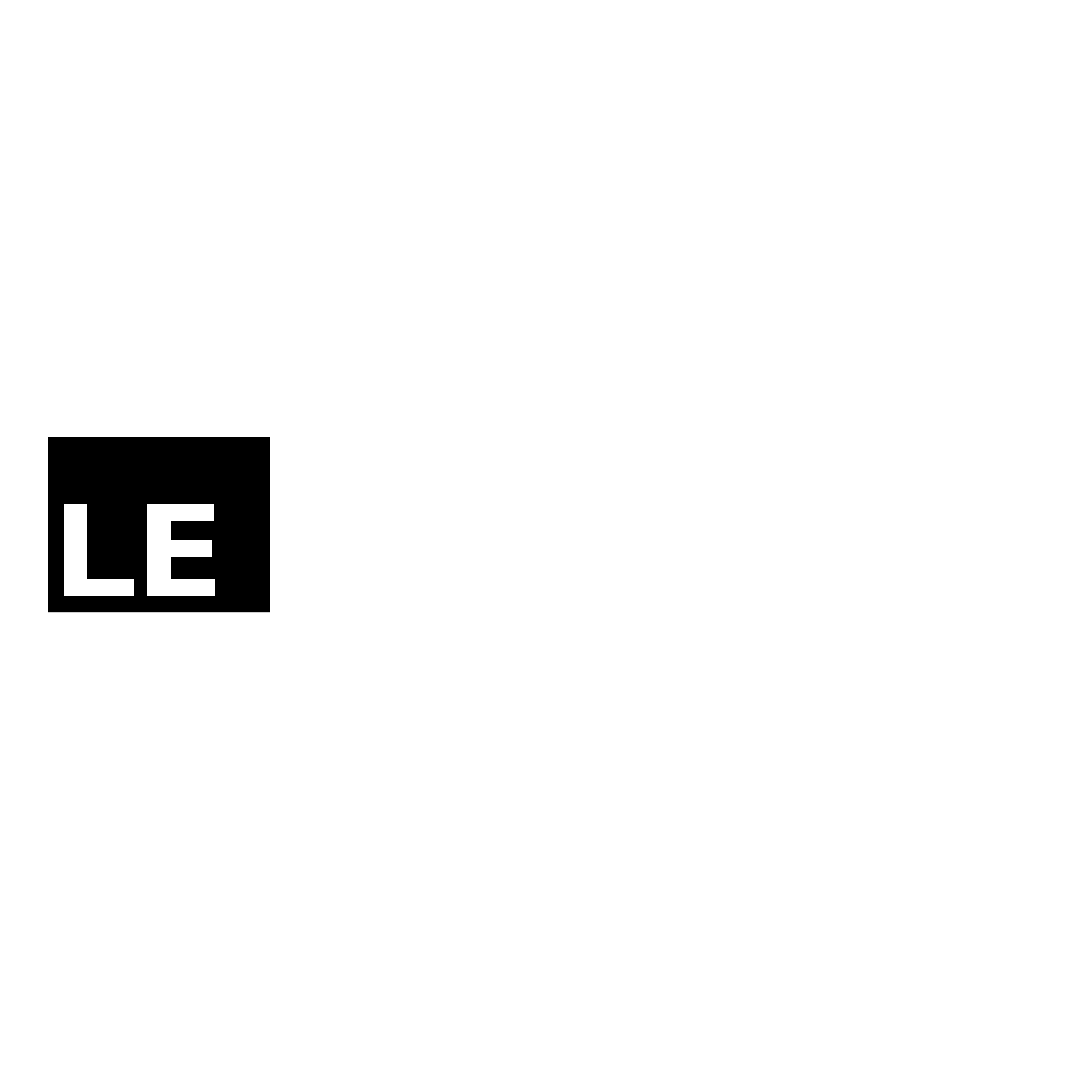 Le Bouquet Cinema Logo black and white