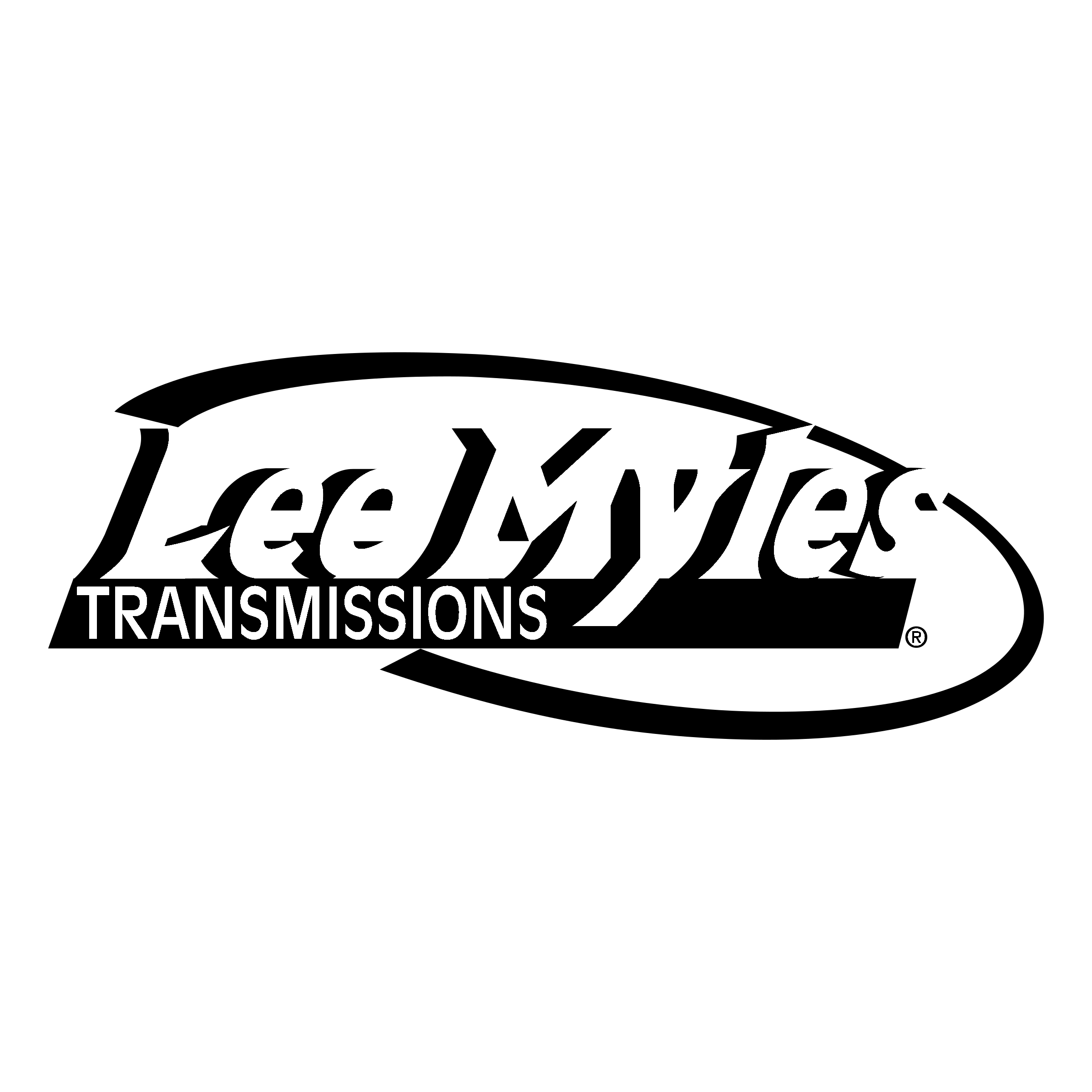 Lee Myles Logo black and white