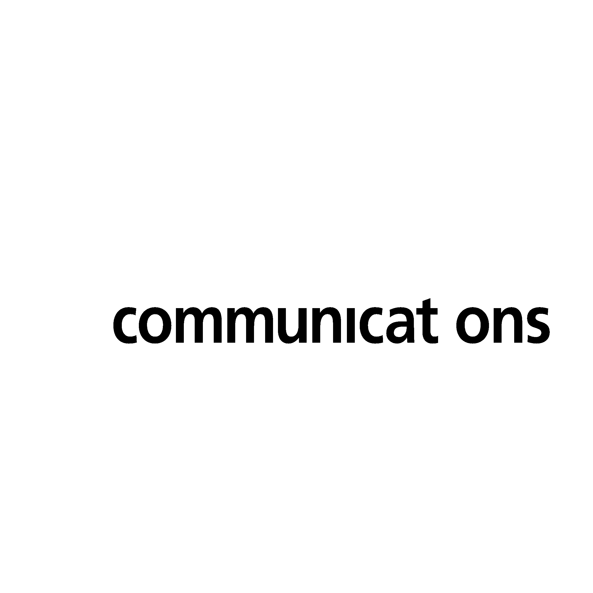 LGcommunications Logo black and white