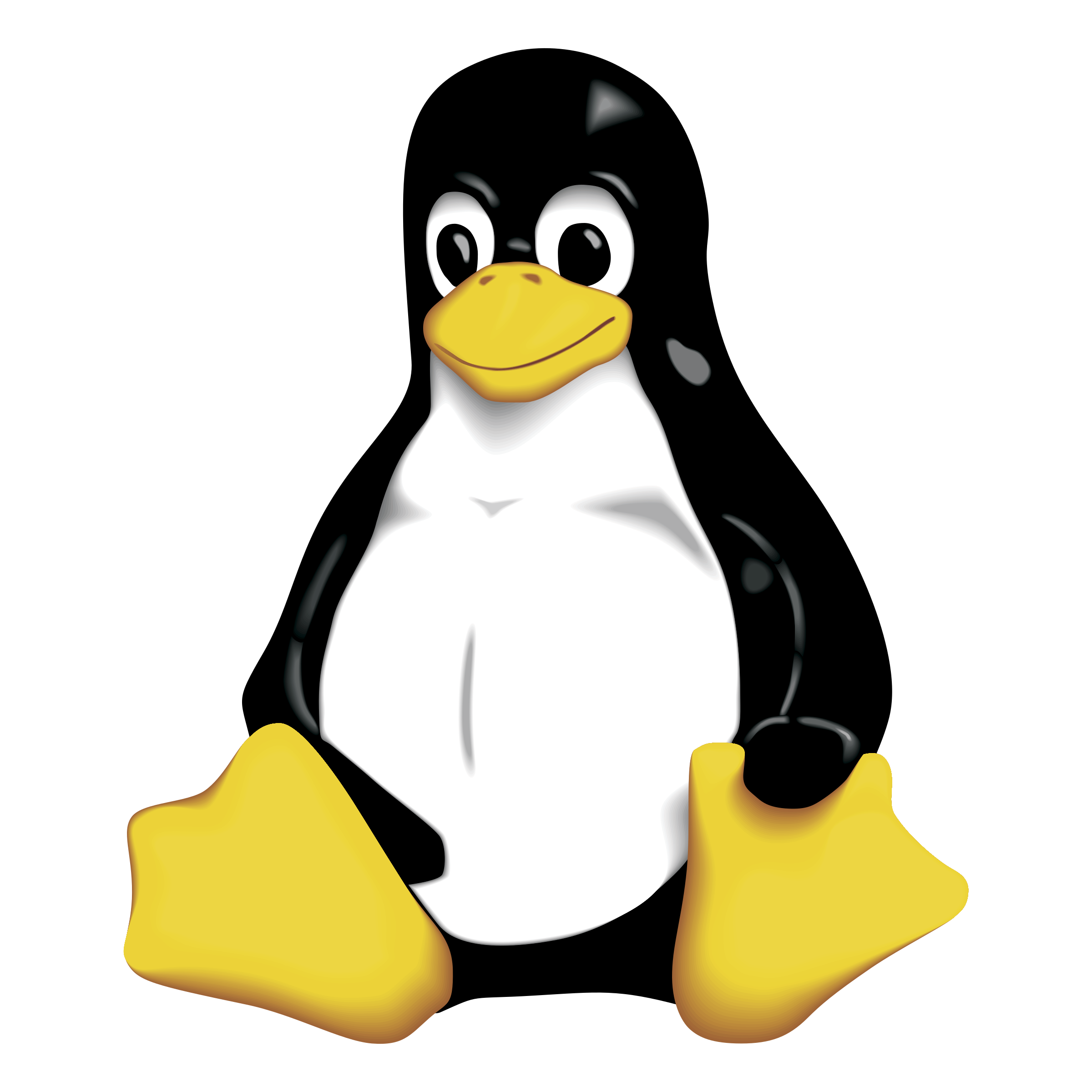 Linux Tux Logo png transparent